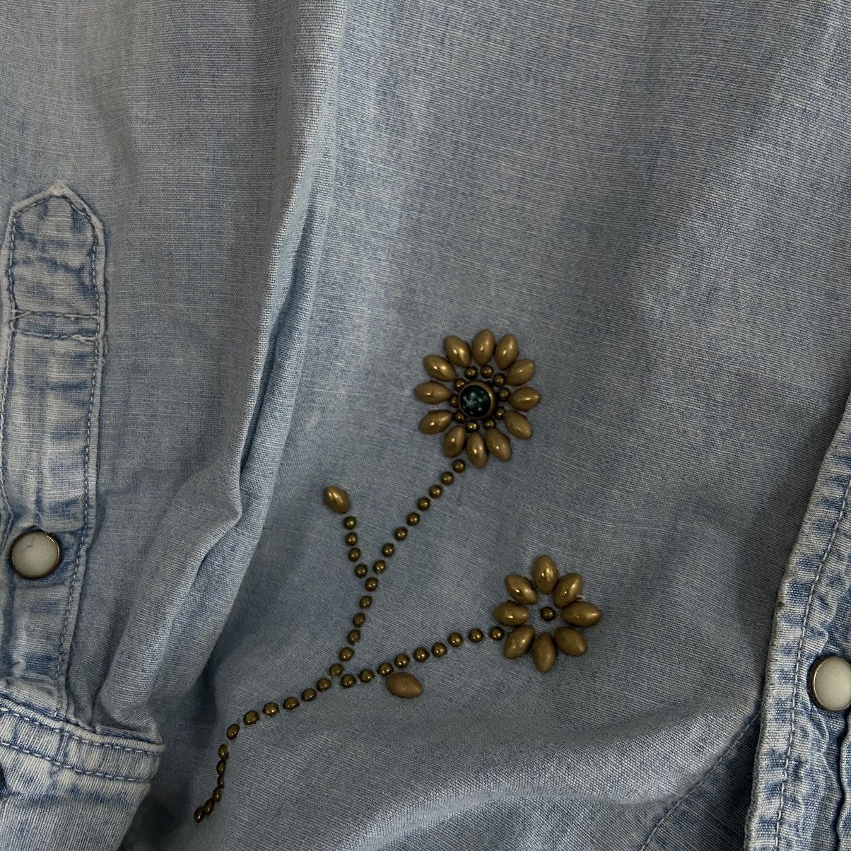 Japanese Brand × Remi Relief × Western Mountaineering Remi Relife Chambray shirt Size US M / EU 48-50 / 2 - 7 Thumbnail