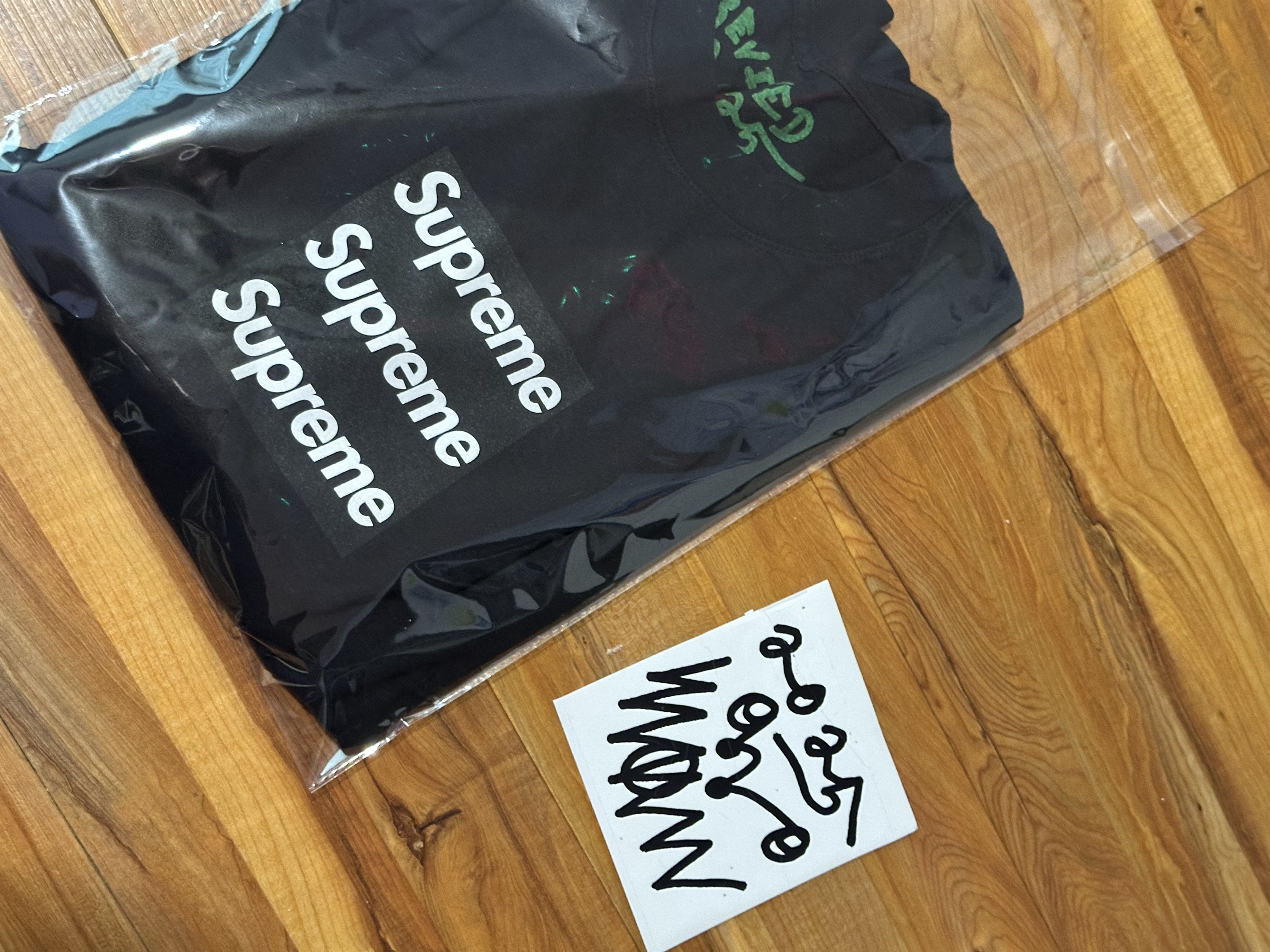 Asspizza Asspizza X 730 Printing BLACK Box Logo BLACK T-Shirt 2025 Size US XL / EU 56 / 4 - 3 Thumbnail