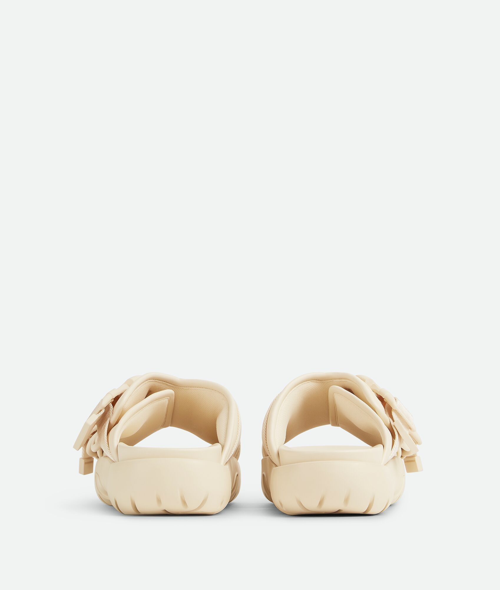 Bottega Veneta o1w1db10225 Snap Slide Sandals in Sea Salt Size US 10 / EU 43 - 3 Thumbnail