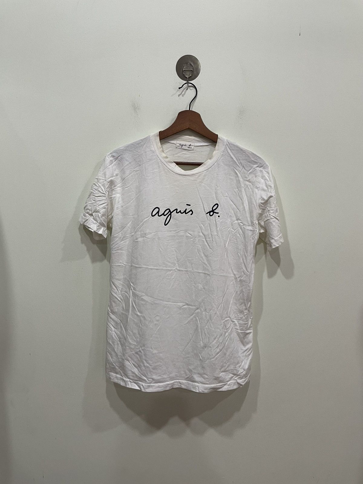 agnes b. Agnes B. Logo white shirt Size ONE SIZE - 4 Thumbnail