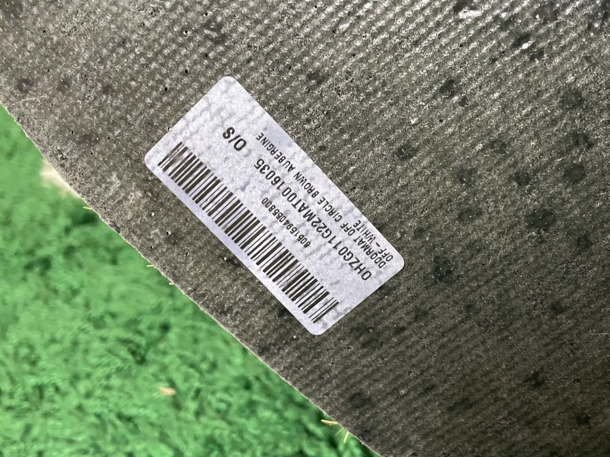 Off-White Door floor mat OFF home decor carpet rug Italy Virgil ikea Size ONE SIZE - 7 Thumbnail
