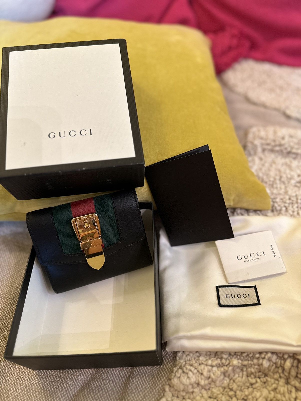 Gucci Gucci Ophidia Compact wallet tri-fold Size ONE SIZE - 11 Thumbnail
