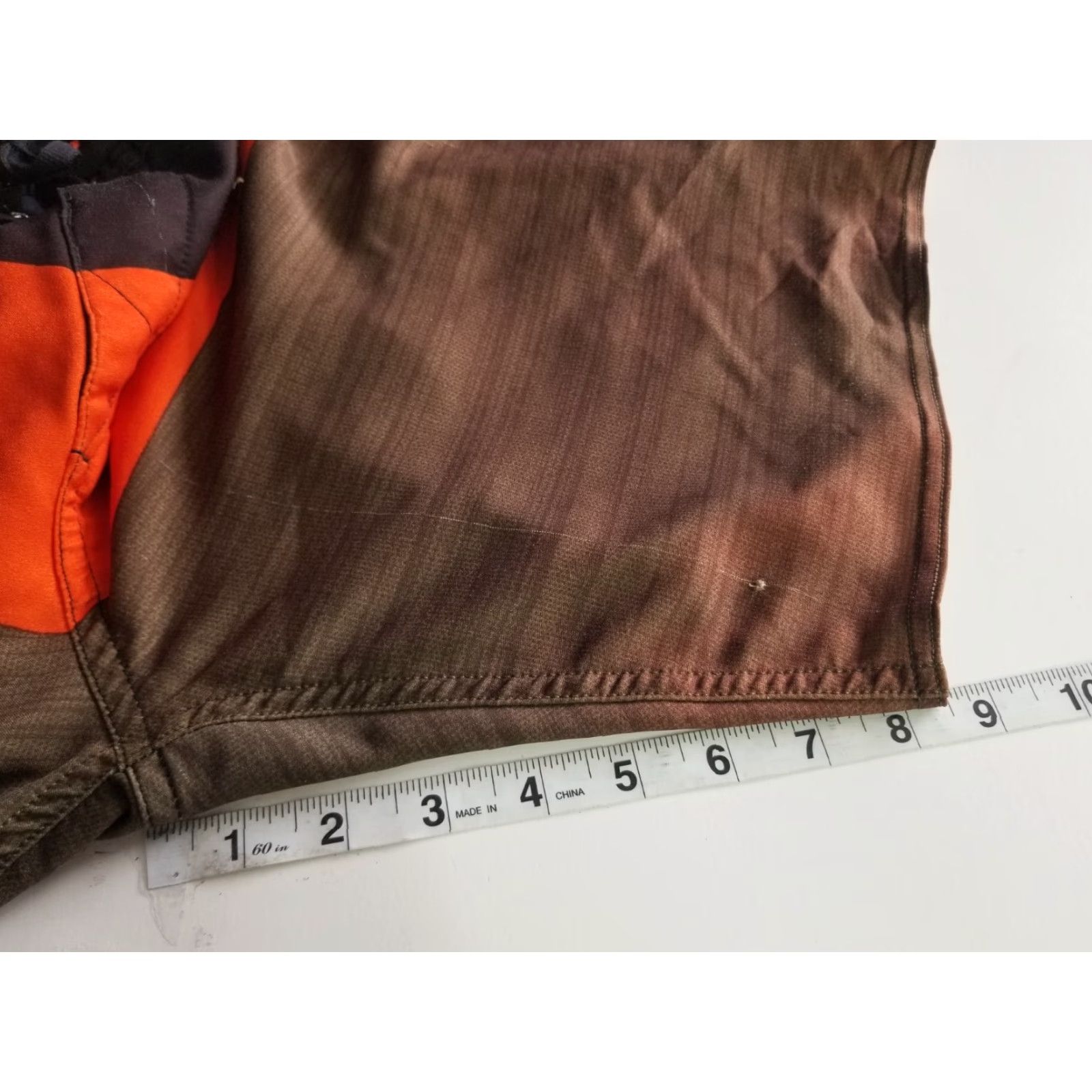 Fox Racing Fox Racing Shorts Board Shorts Mens 32 Orange Logo Swim Trunks Stretch Pockets Beach Surfing Boating Pool Swimming Geometric Pattern Fox Size US 32 / EU 48 - 5 Thumbnail