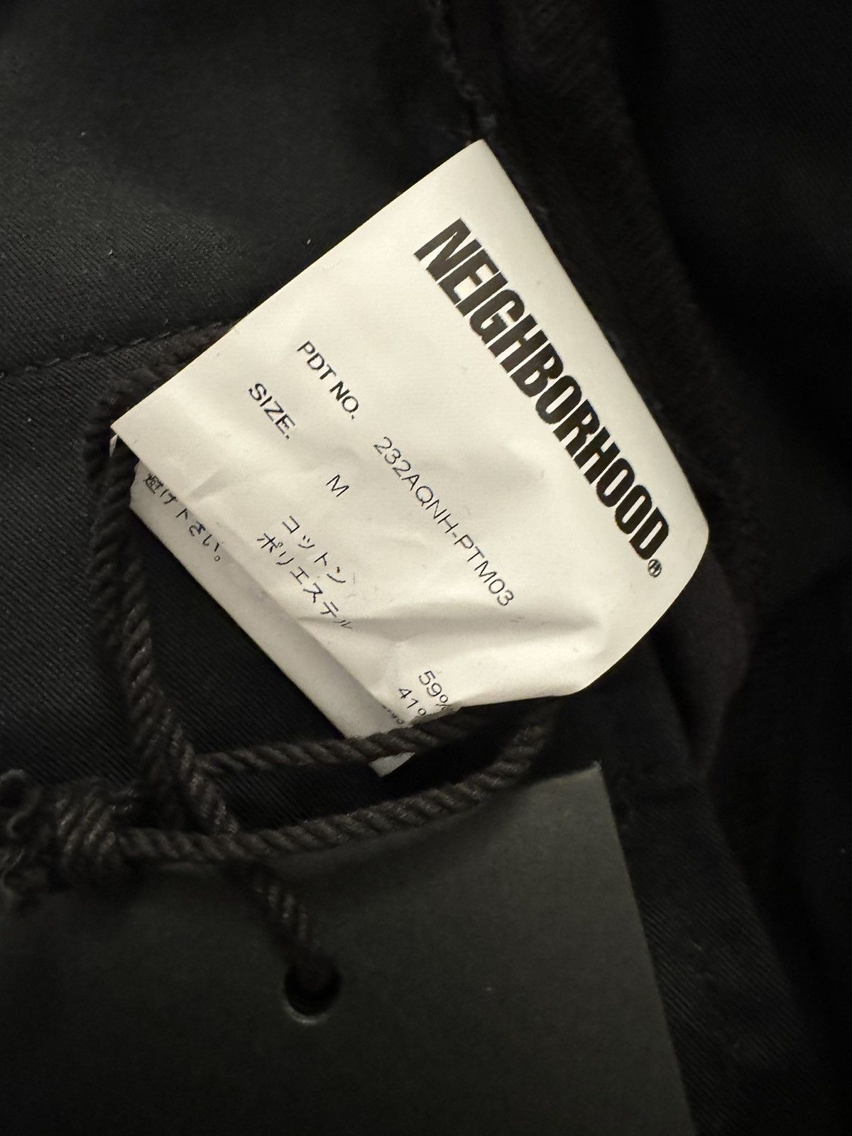 Neighborhood Neighborhood Slant Tuck Pants Black Size US 30 / EU 46 - 6 Thumbnail