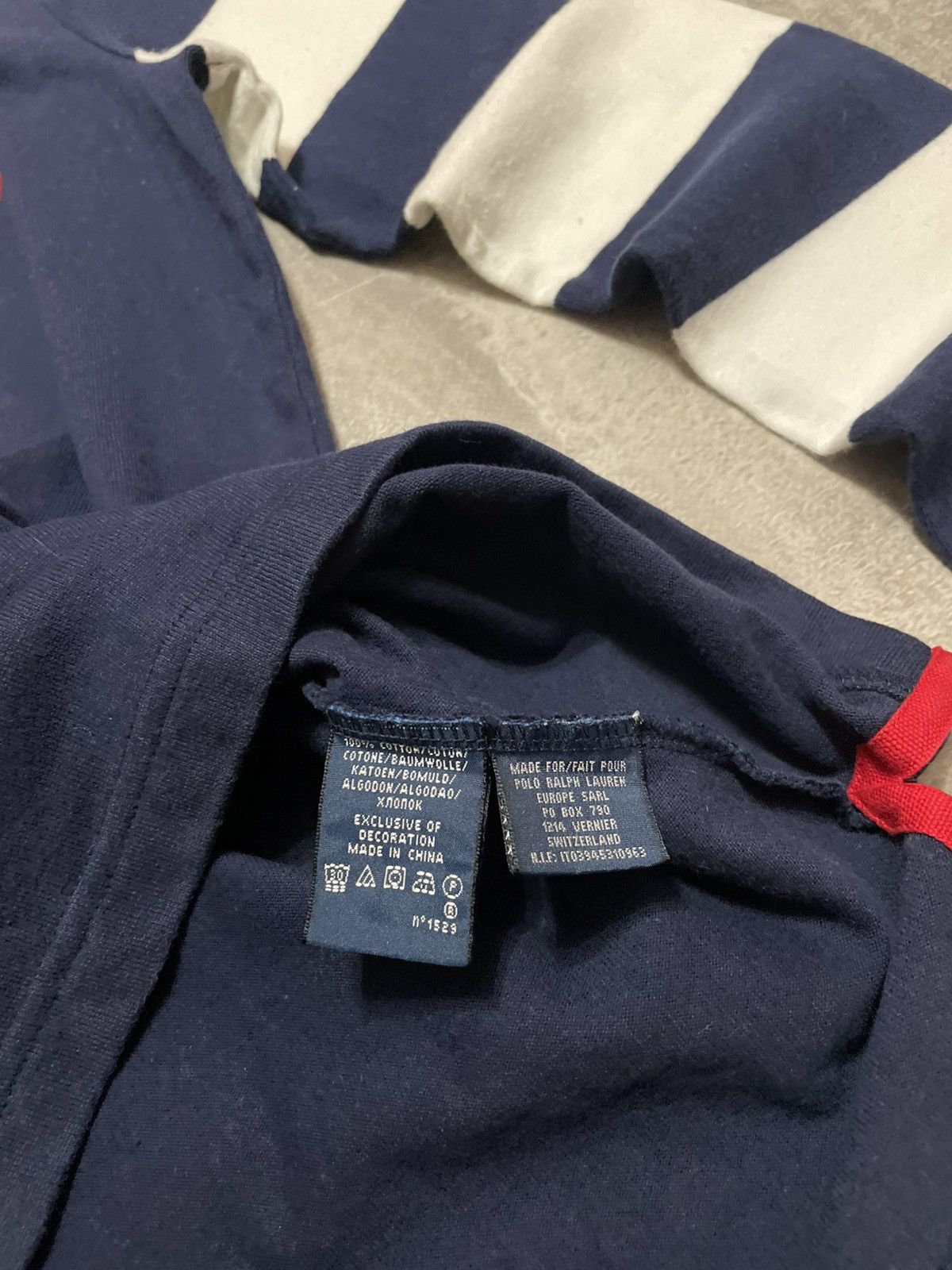 Polo Ralph Lauren × Ralph Lauren × Vintage Vintage Ralph Lauren Striped Polo Long Sleeve Shirt Women’s Size L / US 10 / IT 46 - 11 Thumbnail