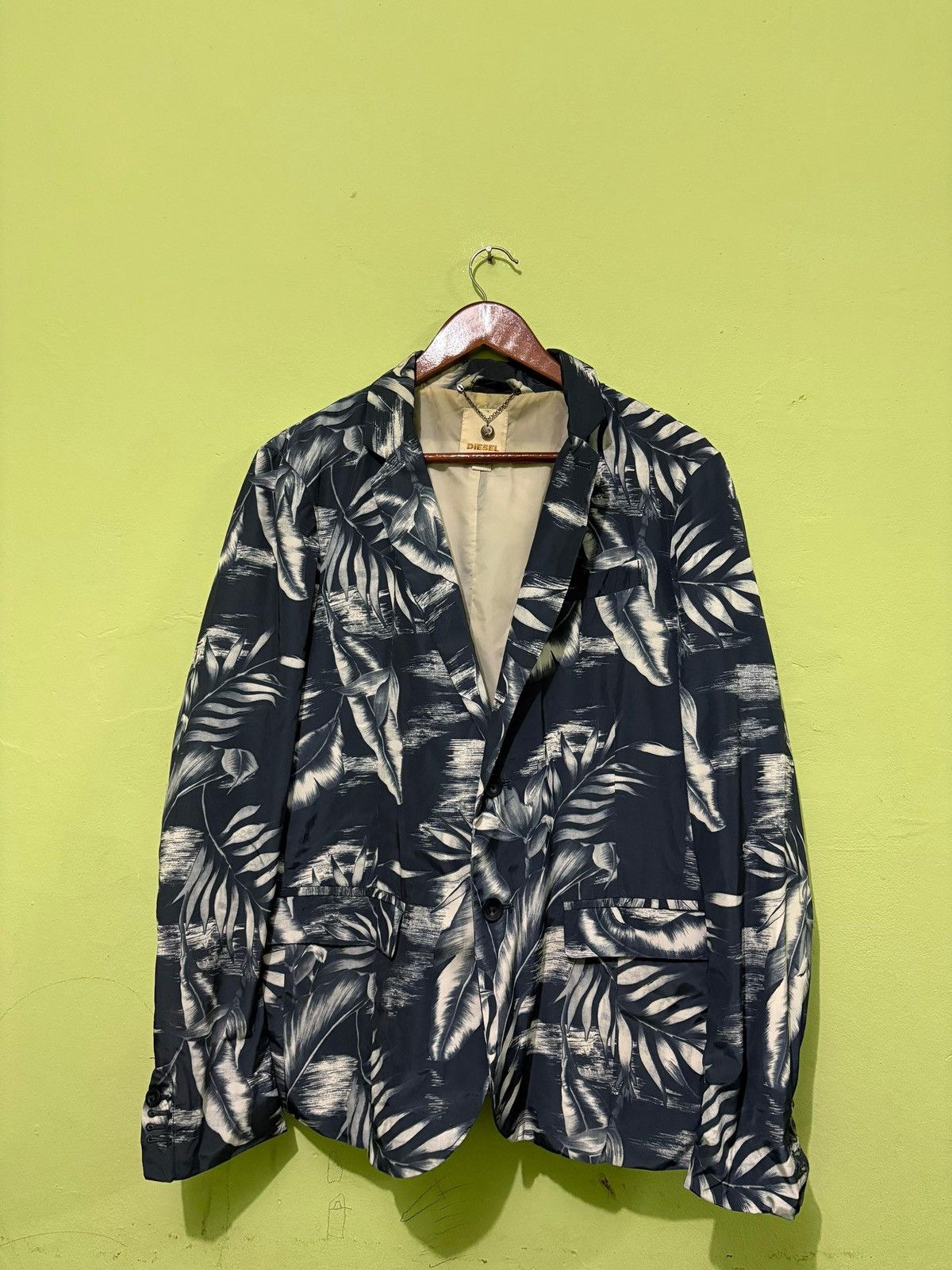 Diesel Diesel Nylon Jacket Full print Design Forest Print Design Size US M / EU 48-50 / 2 - 1 Thumbnail