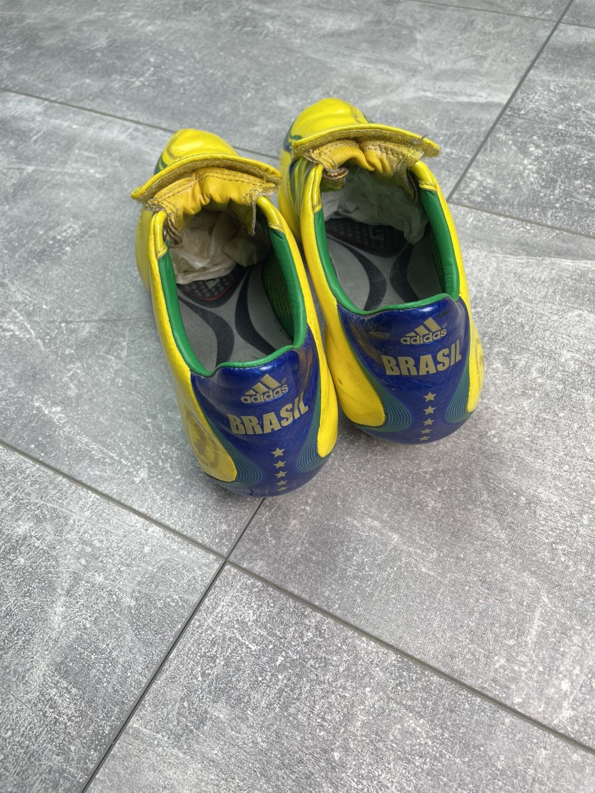 Adidas Adidas Tunit +F50 Brazil World Cup Limited Football Boots Size US 7 / EU 40 - 4 Thumbnail