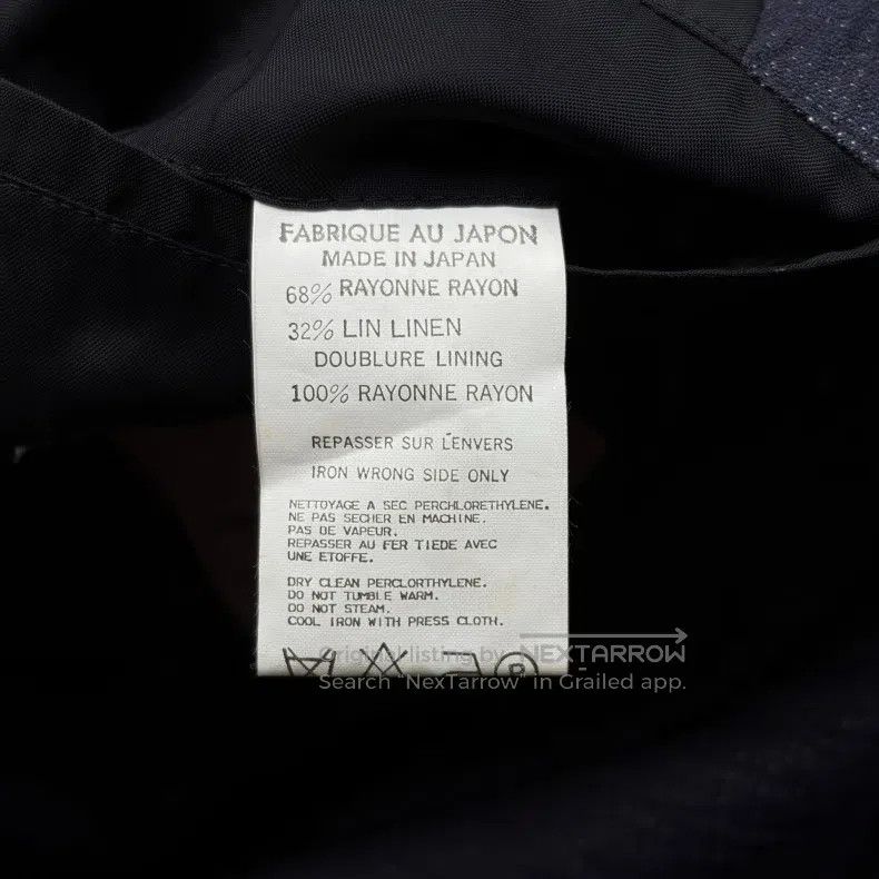 Yohji Yamamoto Yohji Yamamoto 98 SS indigo slub coat Size US S / EU 44-46 / 1 - 7 Thumbnail