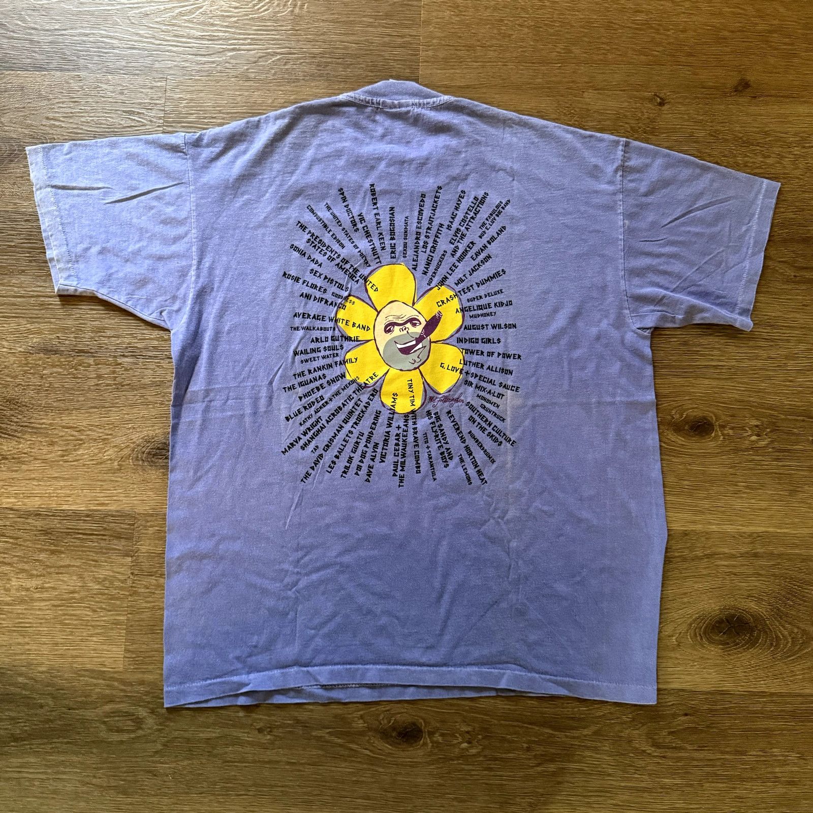 Anvil Rare 1996 Bumbershoot Festival Flower Tee Size US L / EU 52-54 / 3 - 5 Thumbnail