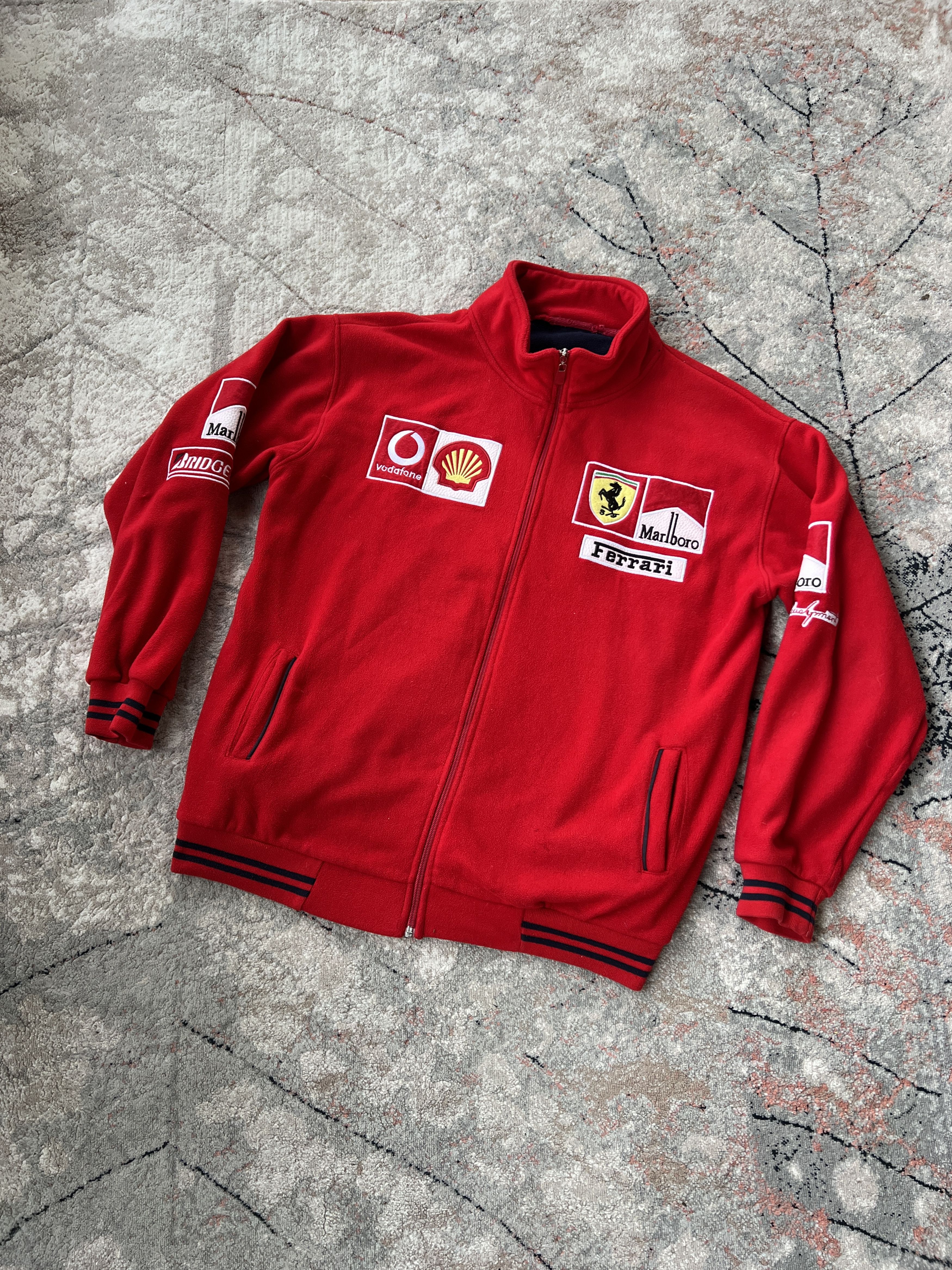 Ferrari Vintage Scuderia Ferrari Marlboro Vodafone Fedex F1 Jacket Size US XL / EU 56 / 4 - 1 Thumbnail
