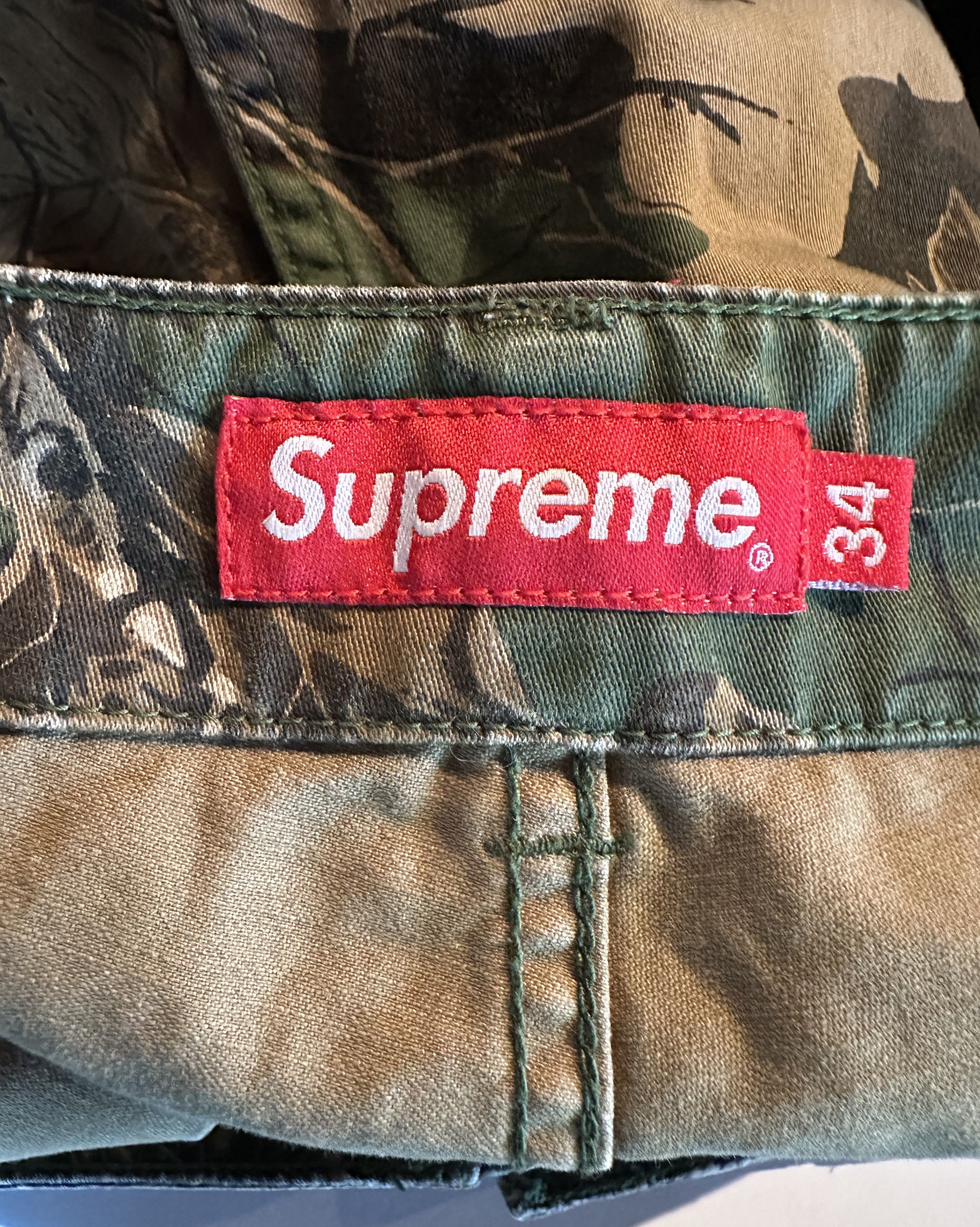 Supreme Supreme Cargo Pants Branch Woodland Camo Size US 34 / EU 50 - 5 Thumbnail
