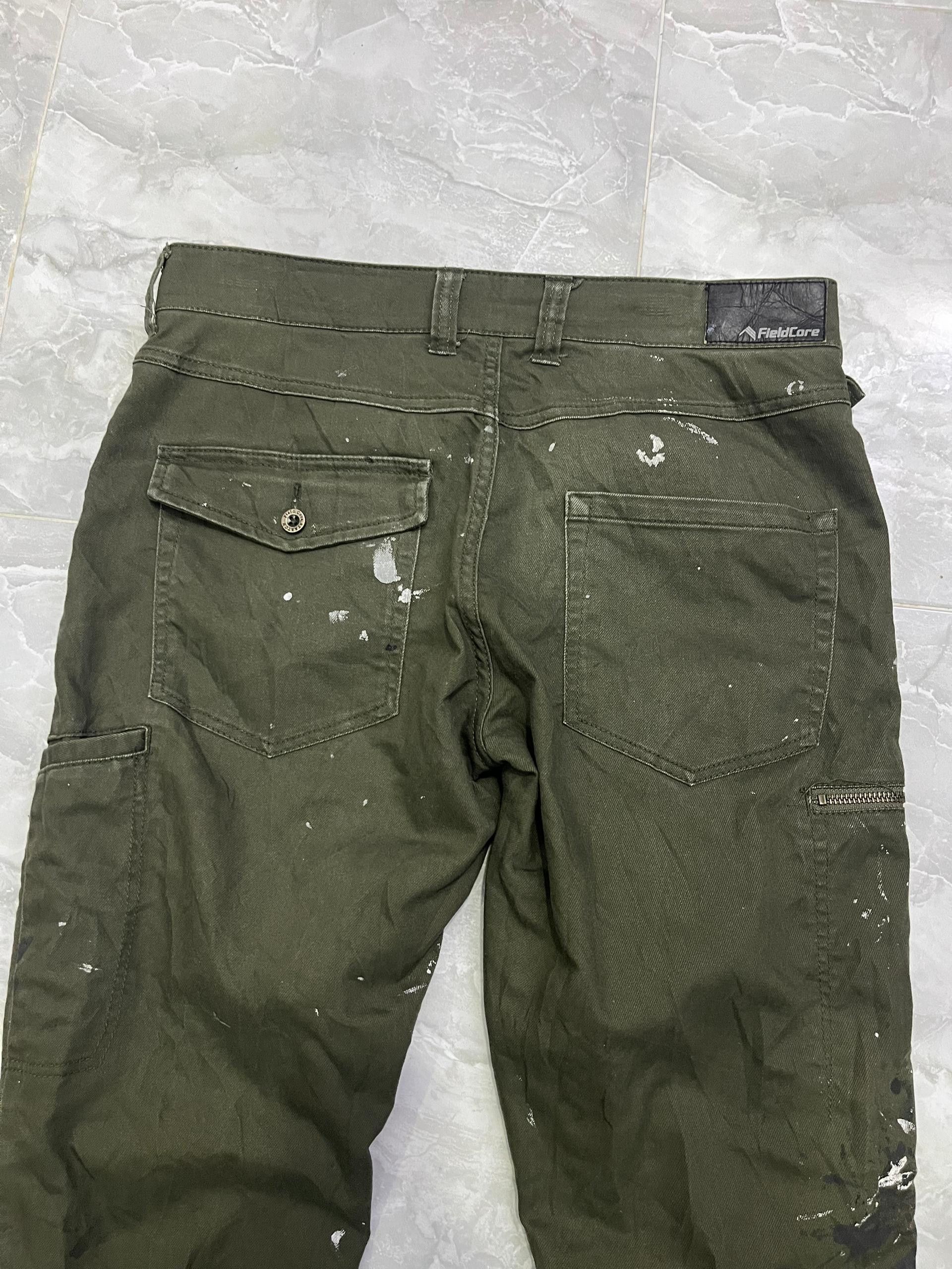 Japanese Brand FieldCore Paint Splatter Work Pants Archive Size US 32 / EU 48 - 9 Thumbnail