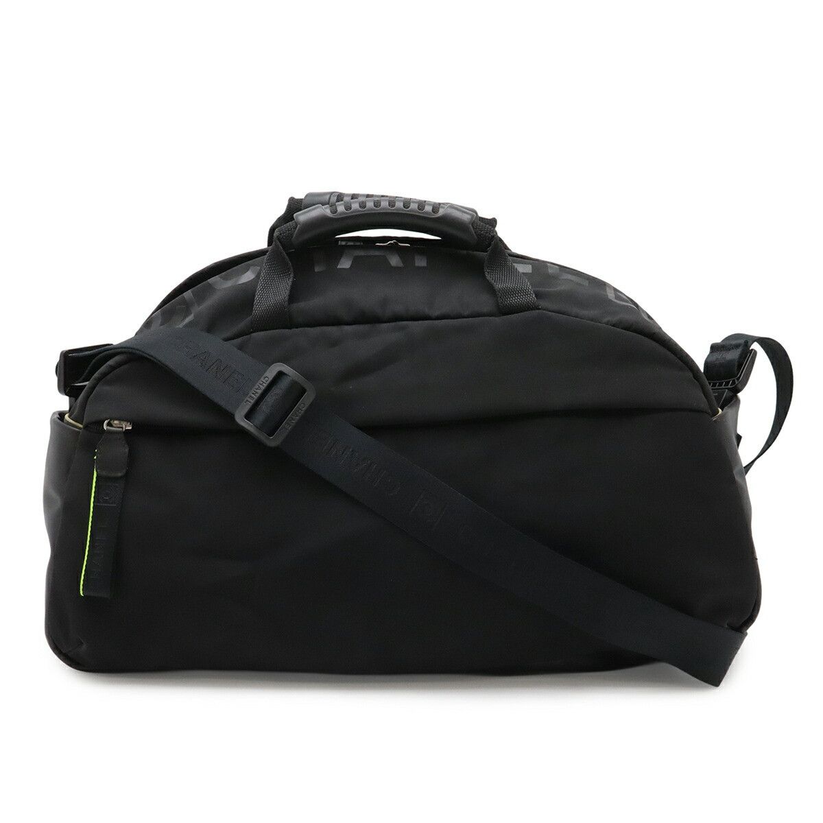 Chanel Chanel Chanel Sport Line Nylon Boston Bag Plastic / Synthetic Travel Bag DUTY FREE for USA Size ONE SIZE - 1 Thumbnail