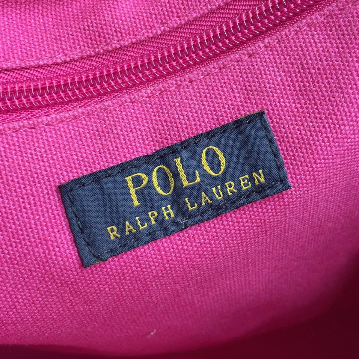 Polo Ralph Lauren Polo Ralph Lauren Embroidery Signature Tote Bag Size ONE SIZE - 14 Thumbnail
