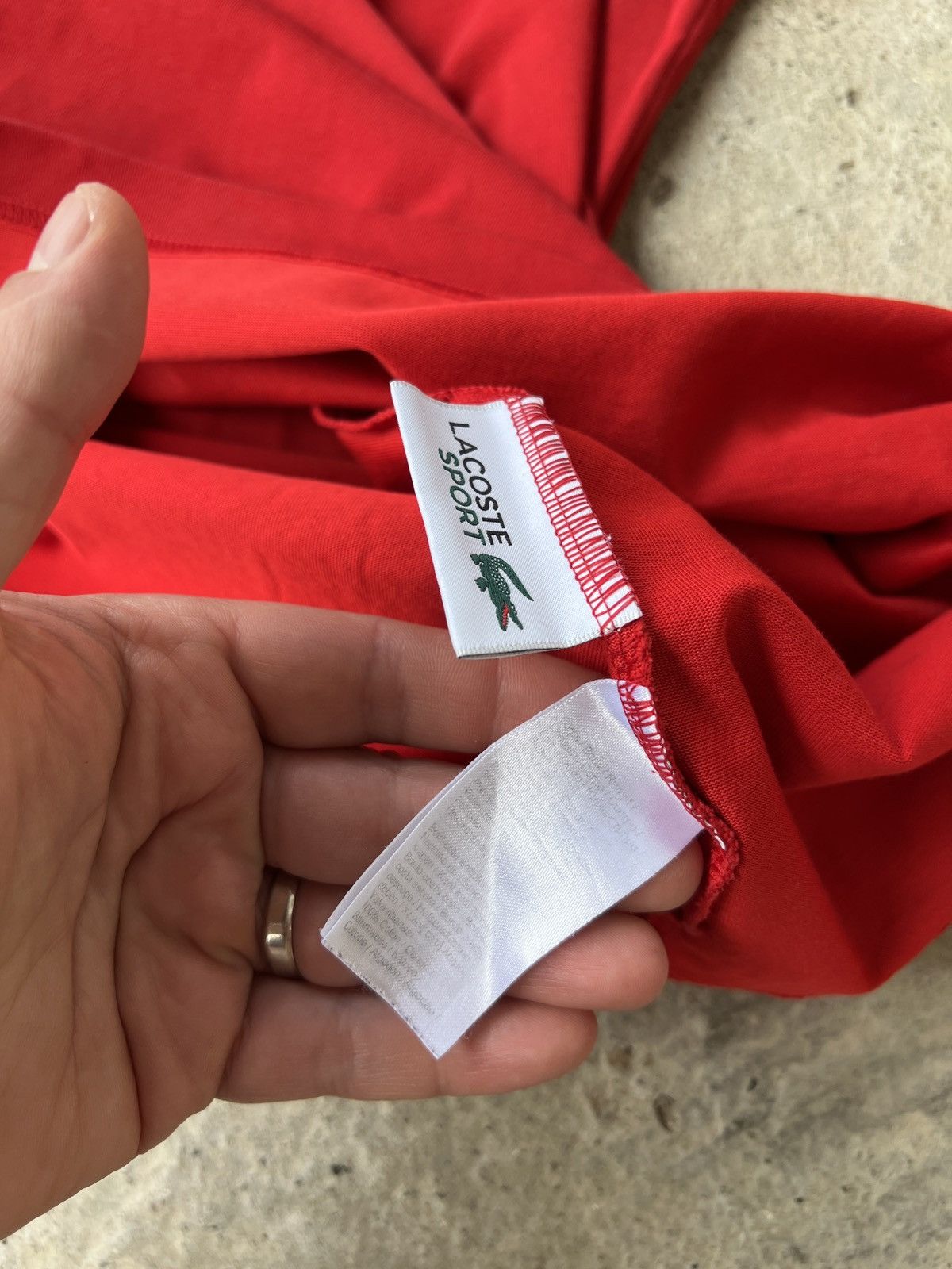 Lacoste Lacoste Sport Ultra Dry Long Sleeve Size US XXL / EU 58 / 5 - 4 Thumbnail