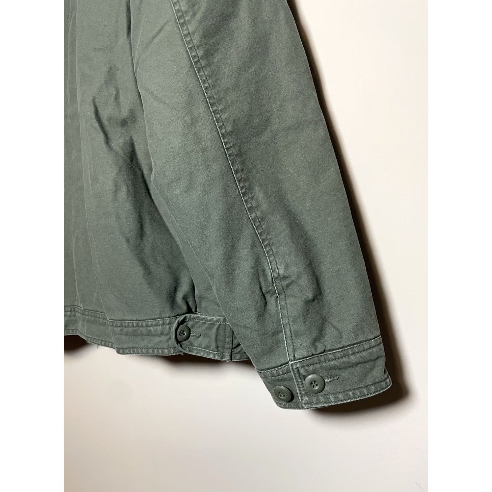 Rothco VINTAGE Rothco Coat Mens XL Green Field Jacket Quilted Lined Full Zip Hooded Pockets Heavyweight Military Jacket Size US XL / EU 56 / 4 - 5 Thumbnail