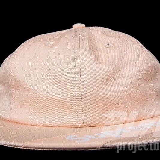 SS18 Supreme Visor Label 6-Panel Cap Hat Light Peach 2018