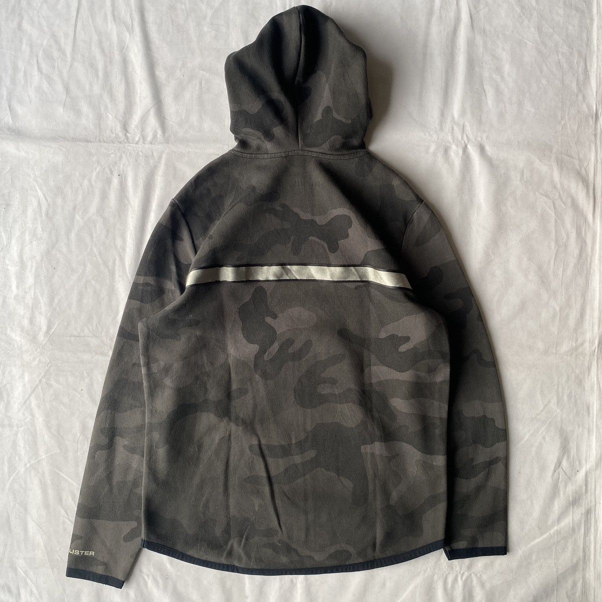 Hollister × Japanese Brand Hollister California Camo Reflective Stripe Half Zip Hoodie Size US XL / EU 56 / 4 - 14 Thumbnail