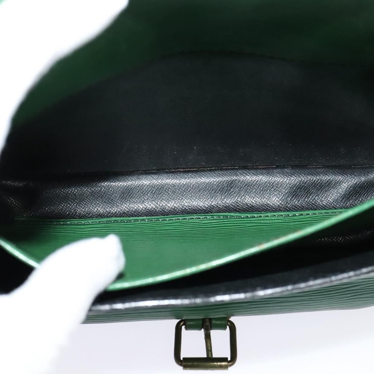 Louis Vuitton LOUIS VUITTON Epi Cartouchiere MM Shoulder Bag Green M52244 Size ONE SIZE - 12 Thumbnail