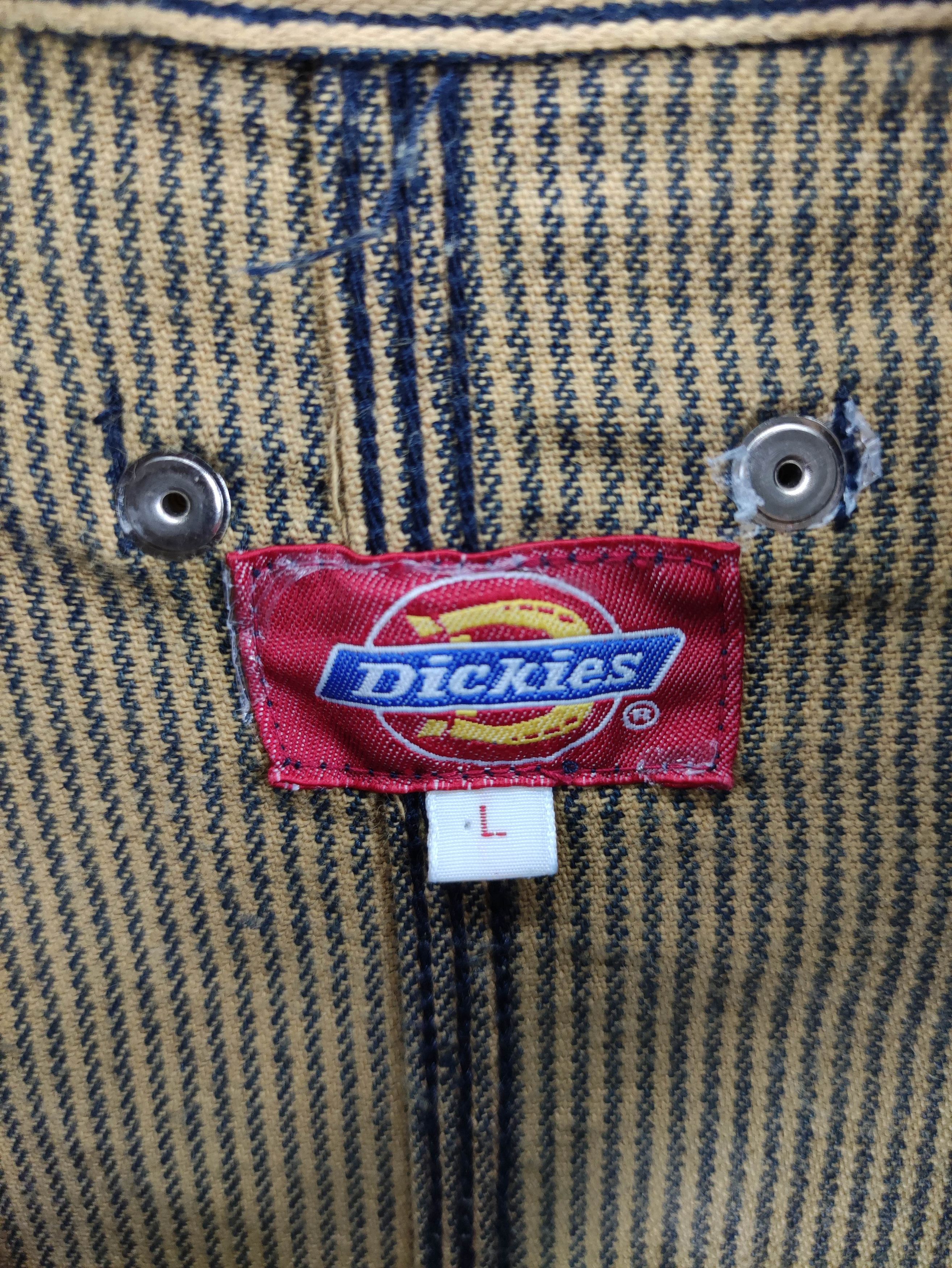 Dickies Vintage Dickies Chore Jacket Work Wear Striped Size US L / EU 52-54 / 3 - 4 Thumbnail