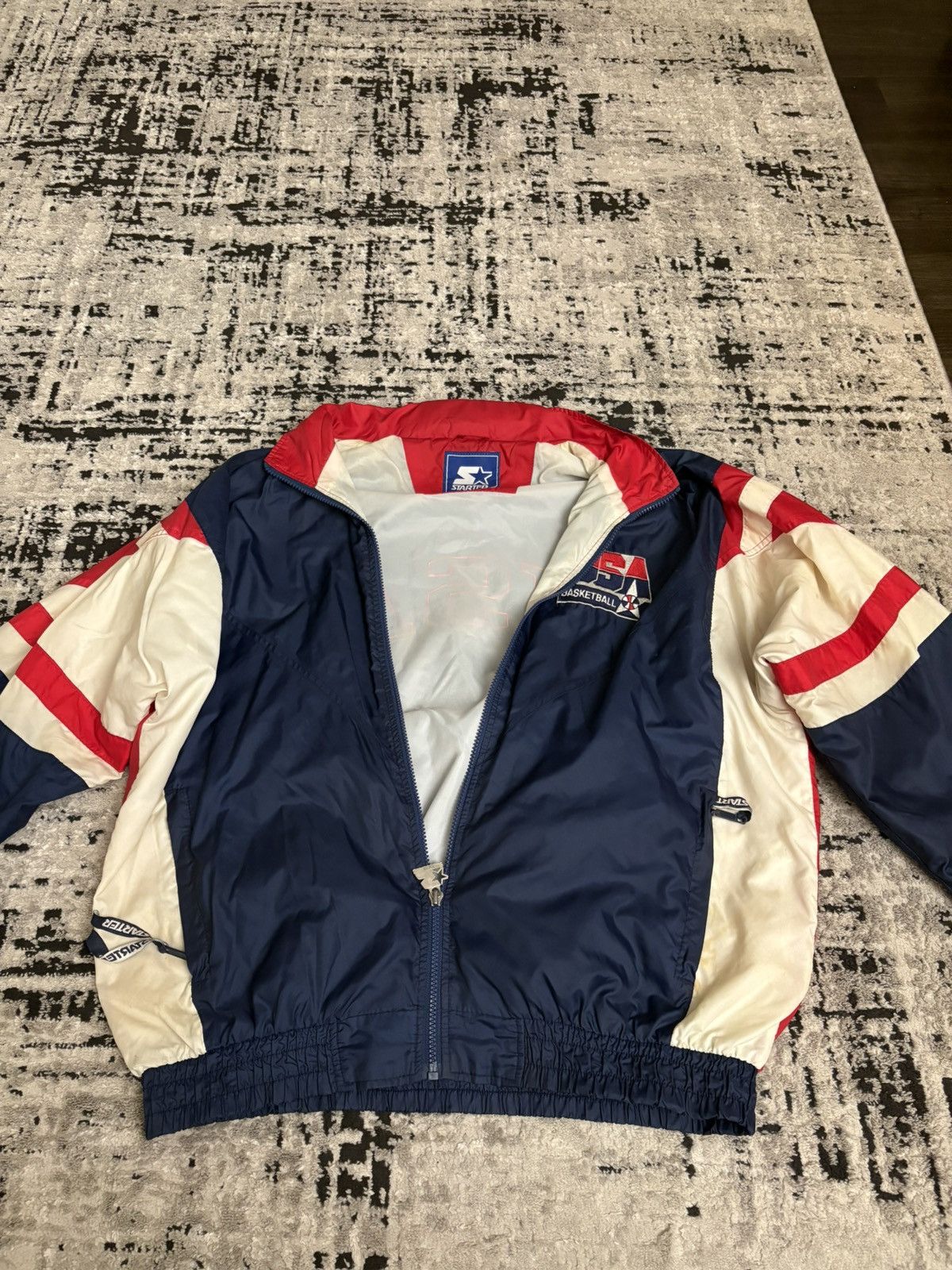 Vintage 90s Vintage Olympics Starter Jacket Size US L / EU 52-54 / 3 - 1 Thumbnail
