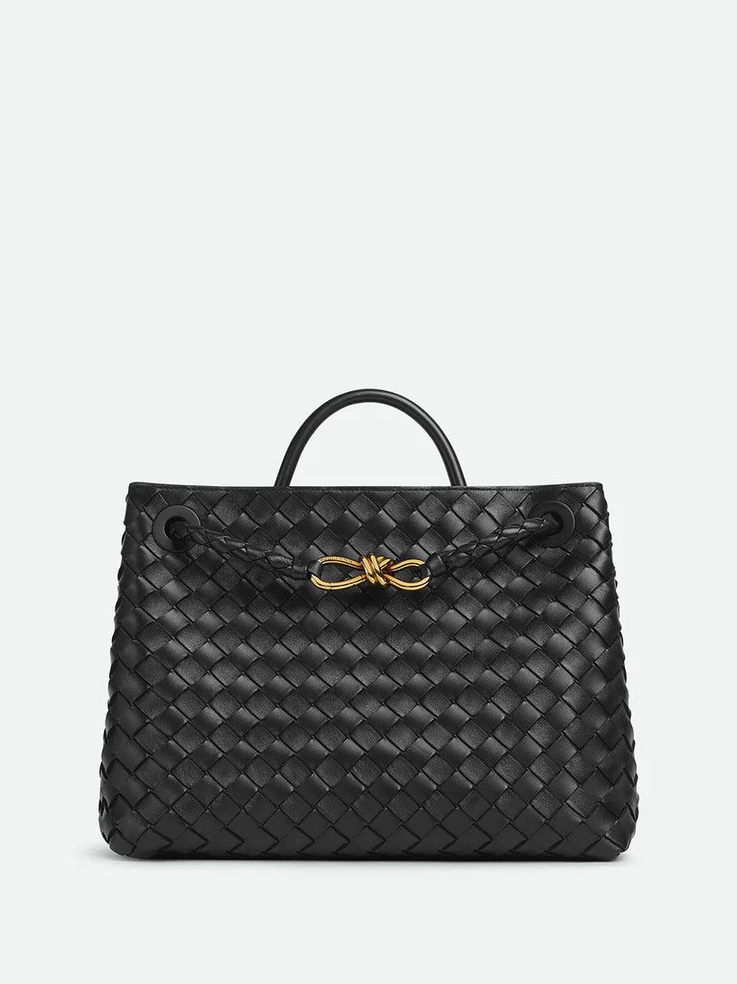 Bottega Veneta Bottega Veneta Black Medium Andiamo Size ONE SIZE - 1 Thumbnail