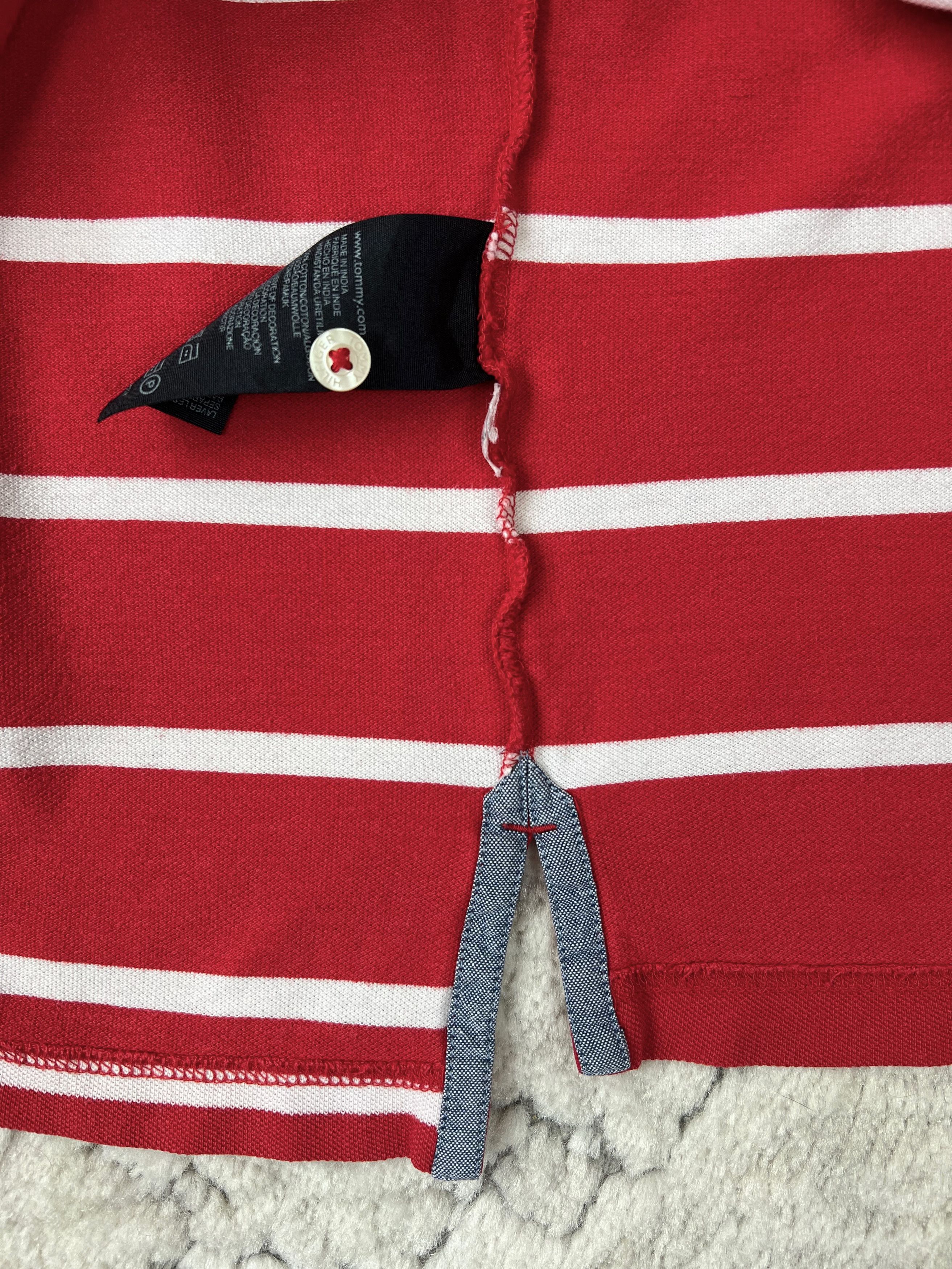 Tommy Hilfiger Tommy Hilfiger Striped Rugby Long Sleeve Polo Shirt M Size US M / EU 48-50 / 2 - 14 Thumbnail