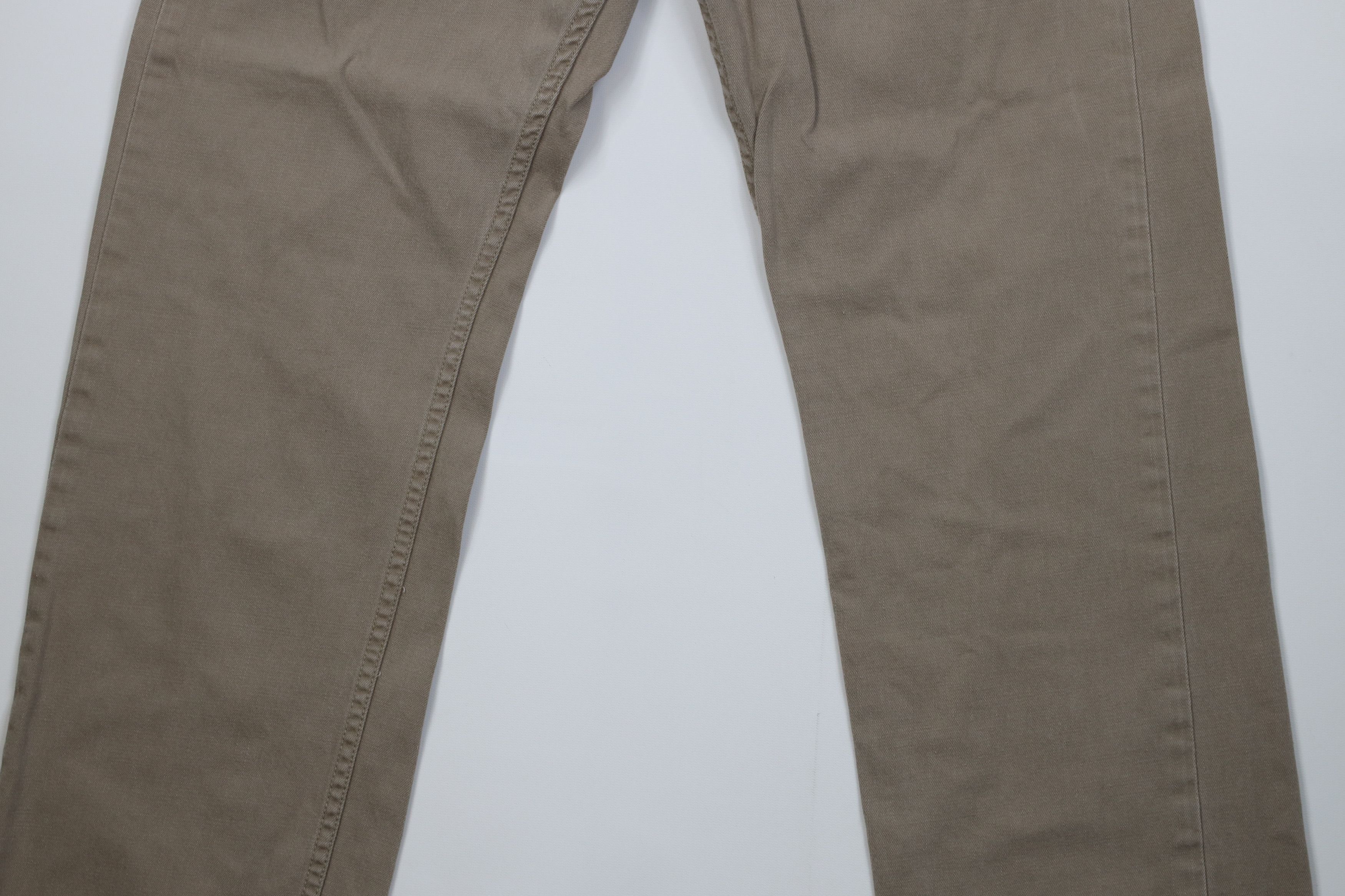 Levi's Vintage Y2K Levis 505 Regular Straight Leg Denim Jeans Beige Size US 36 / EU 52 - 3 Thumbnail