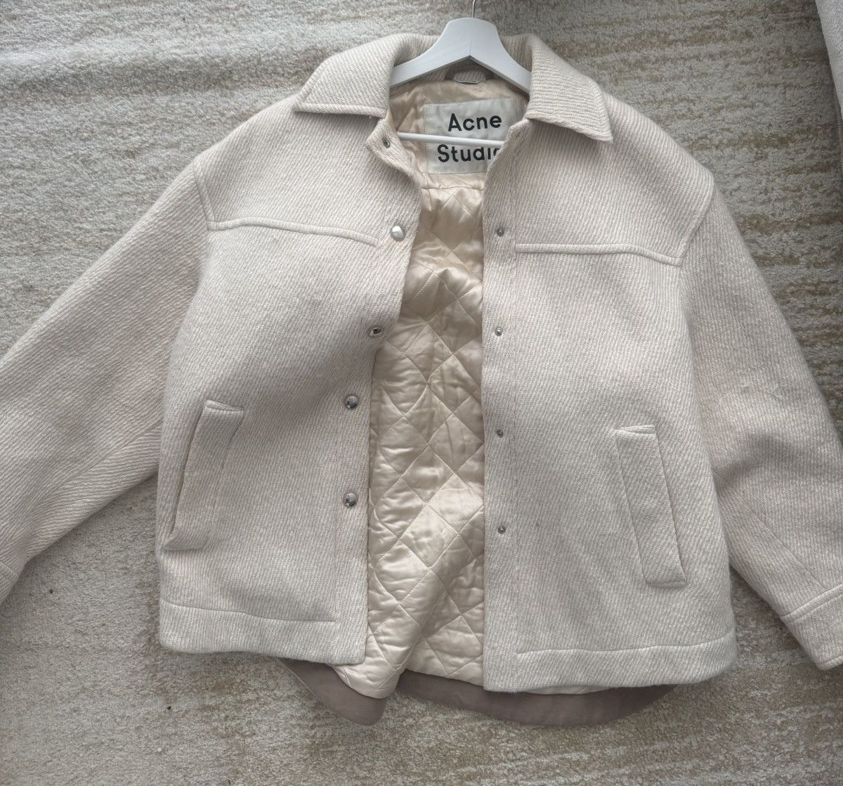 Acne Studios Acne Studios Padded Wool Jacket Size XS / US 0-2 / IT 36-38 - 2 Thumbnail