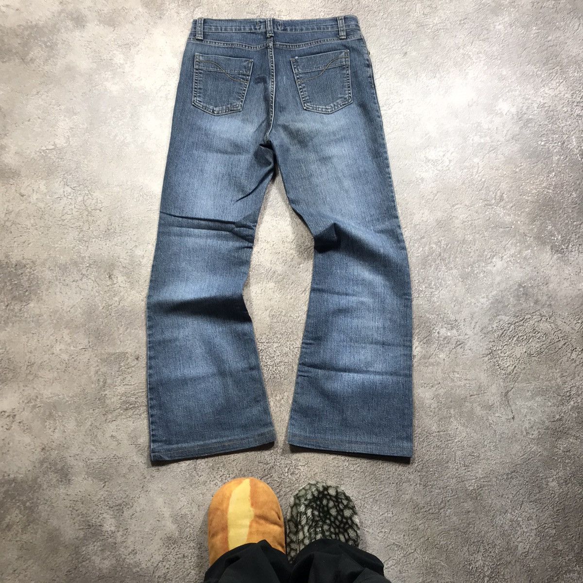 Vintage Vintage 90s Baggy Distressed Jeans Thrashed Grunge Skate 29 Size 29" - 4 Thumbnail