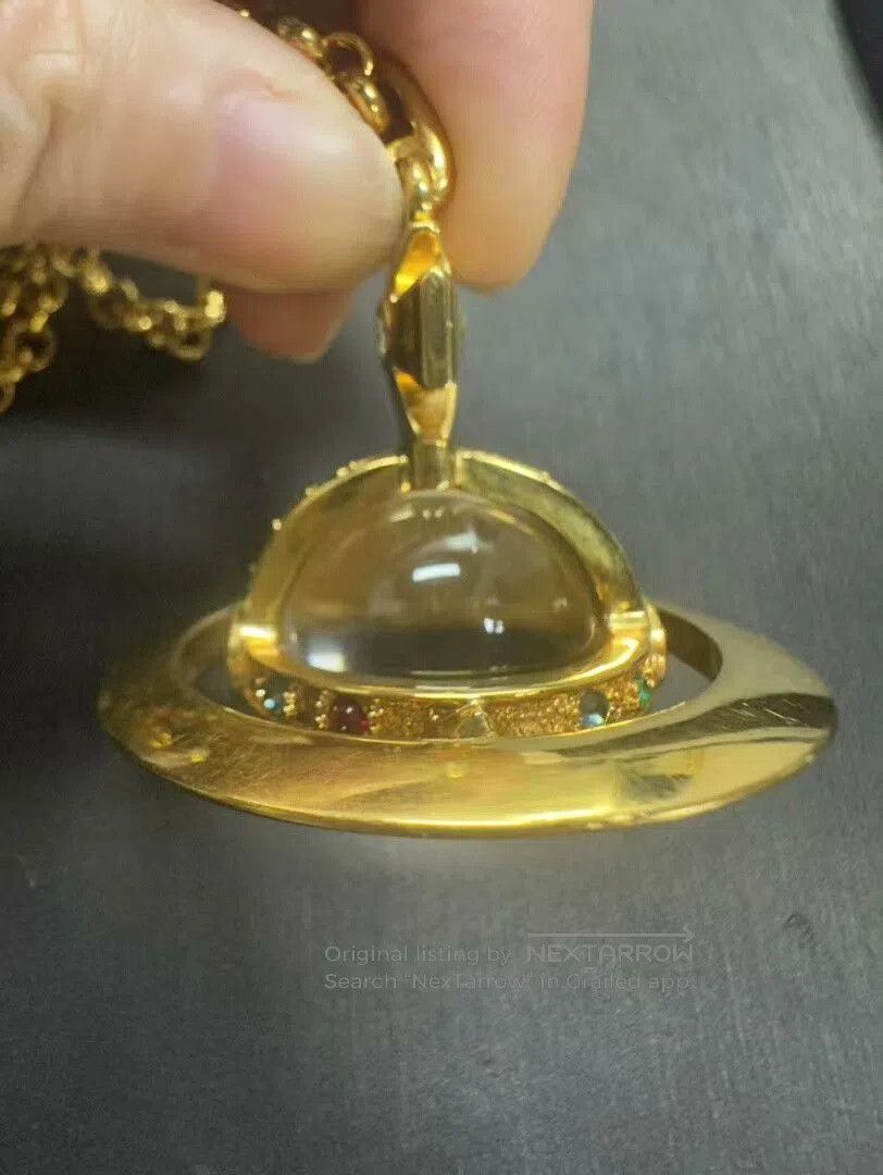 Vivienne Westwood Vivienne Westwood Saturn Necklace. Size ONE SIZE - 2 Thumbnail