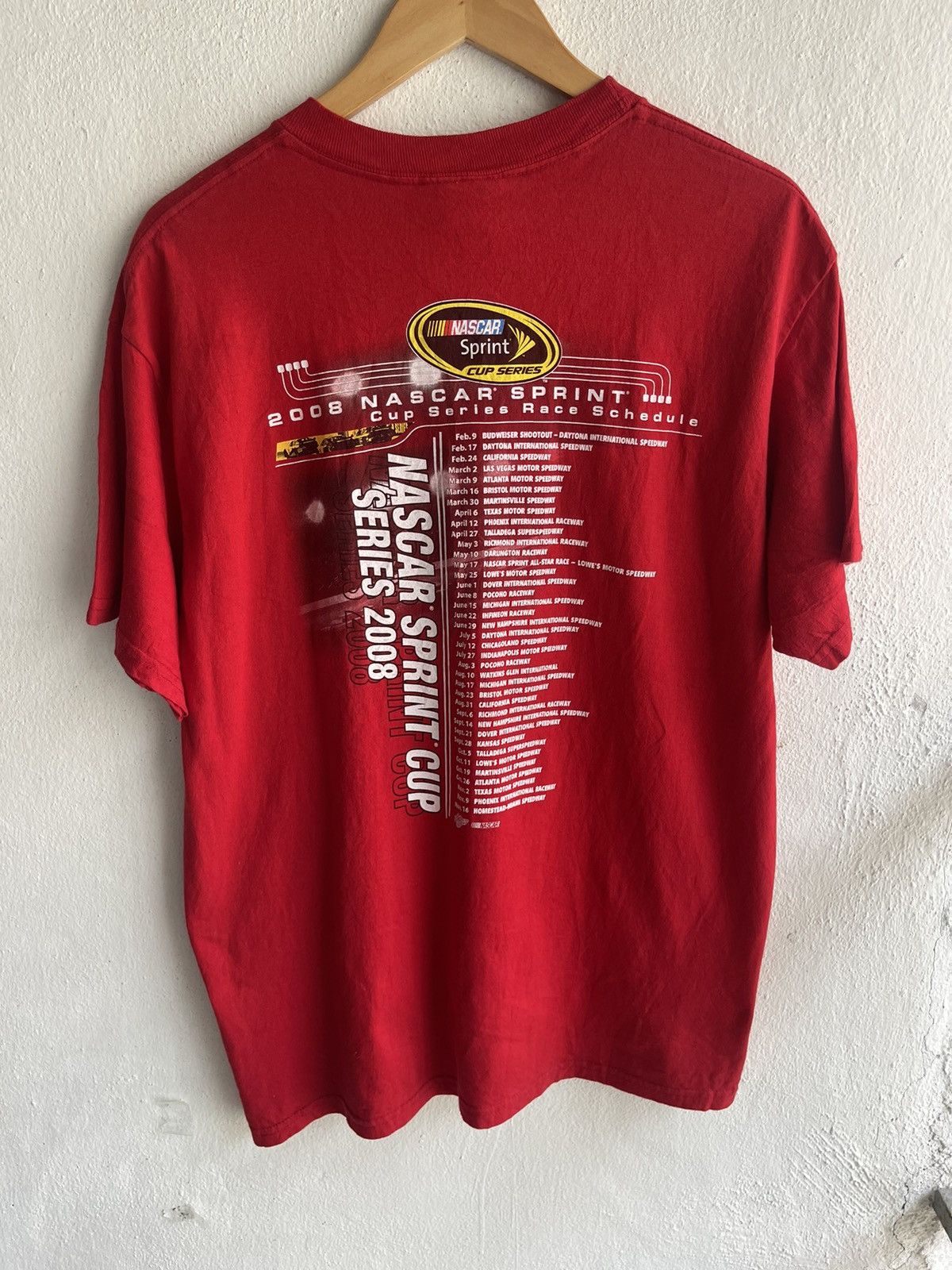 NASCAR × Vintage × Winners Circle Nascar Sprint Cup Series 2008 tee Shirt Size US XL / EU 56 / 4 - 5 Thumbnail