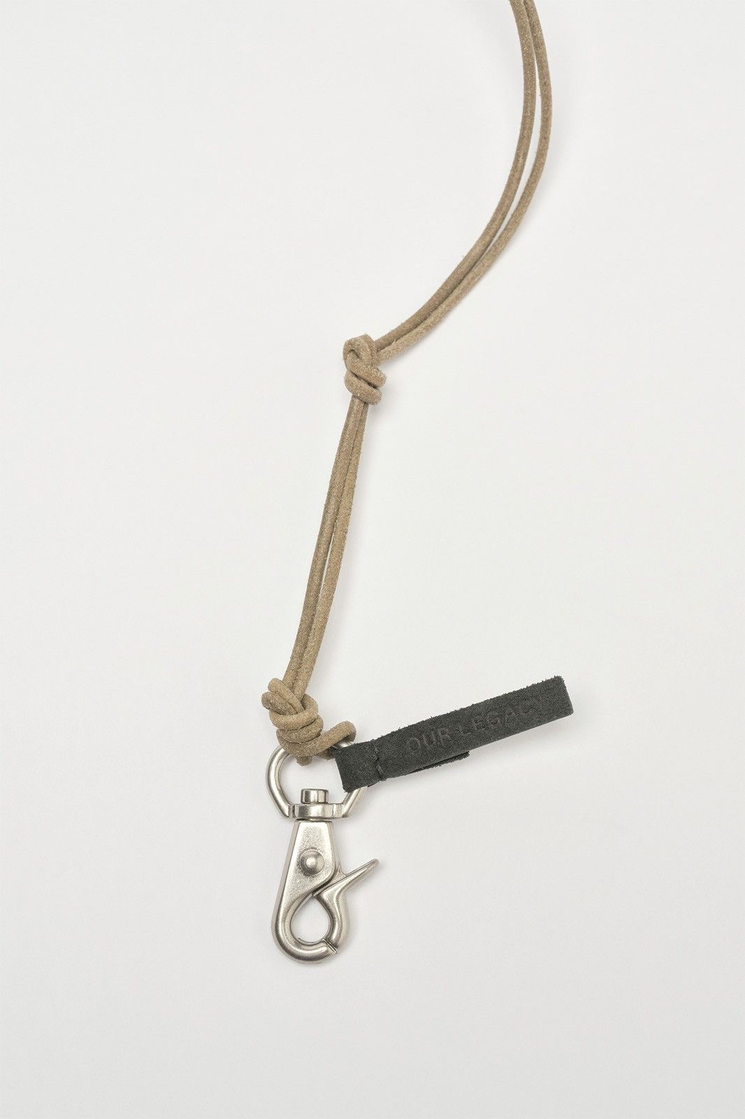 Our Legacy Our Legacy LADON BELT Olive Leather Size 34 - 3 Thumbnail