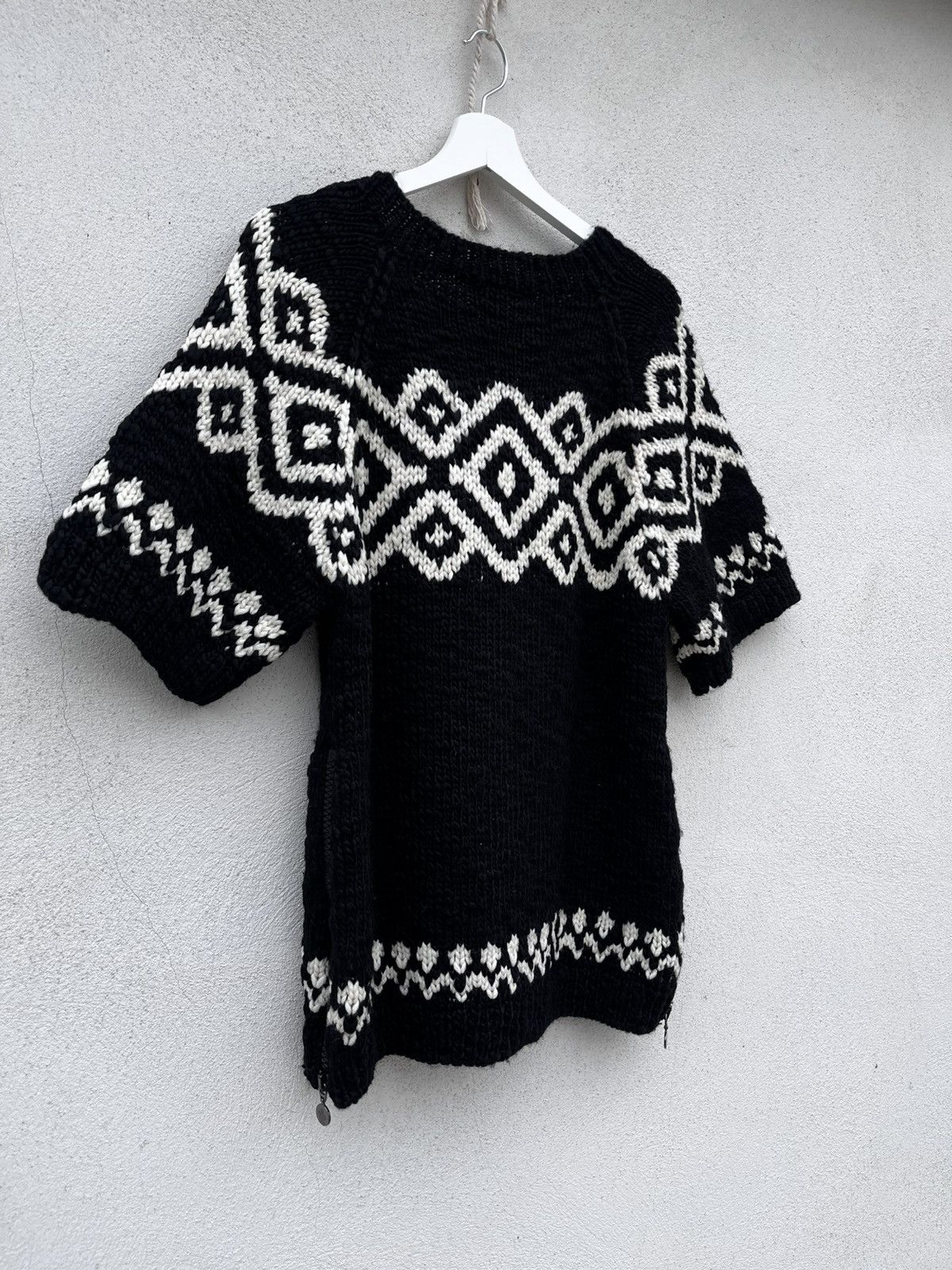 Moncler × Vintage sweater moncler maglione tricot girocollo knitted jumper Size L / US 10 / IT 46 - 15 Thumbnail