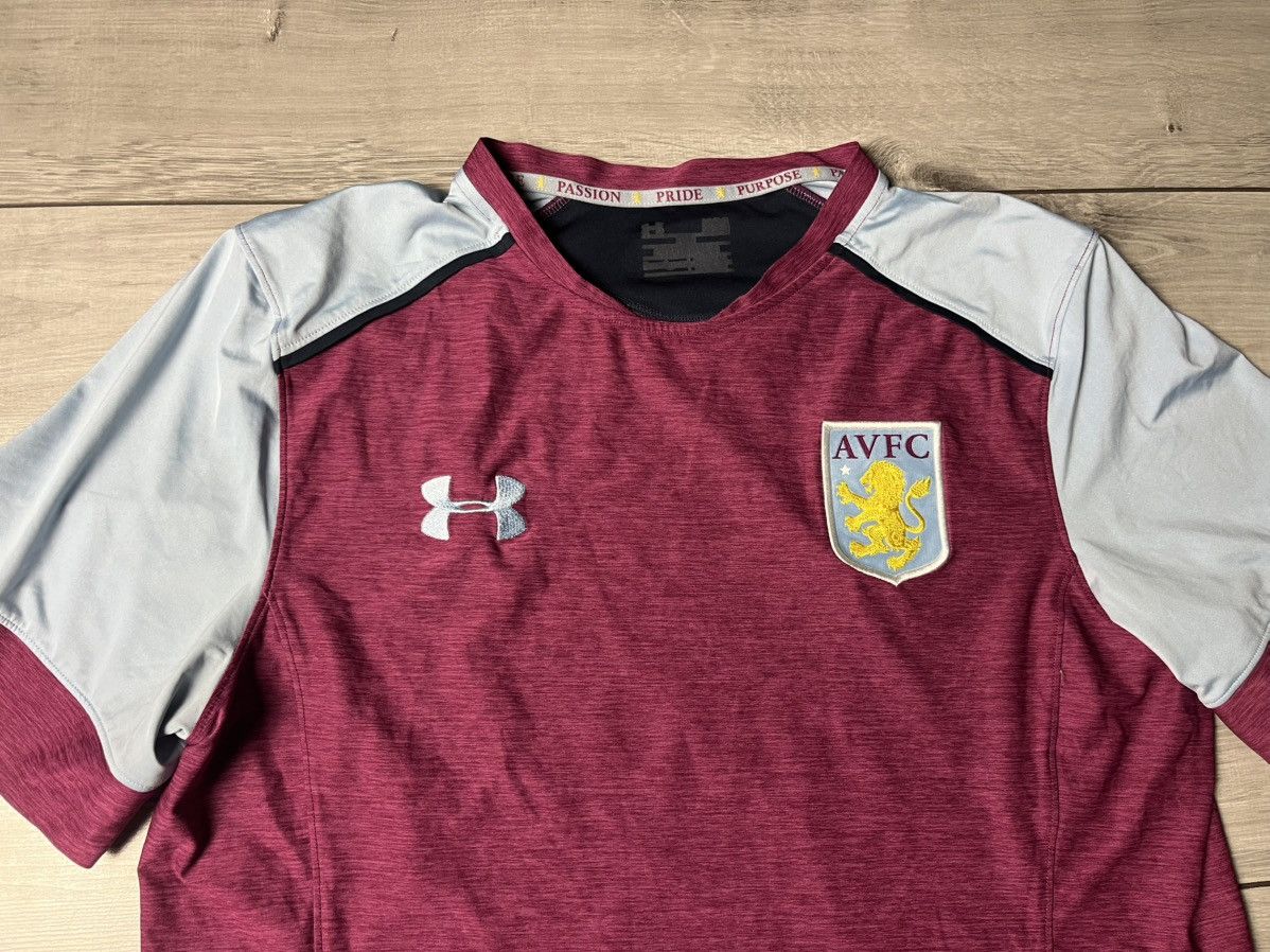Under Armour Aston Villa 2016 Soccer Jersey Football Shirt Under Armour Size US L / EU 52-54 / 3 - 3 Thumbnail