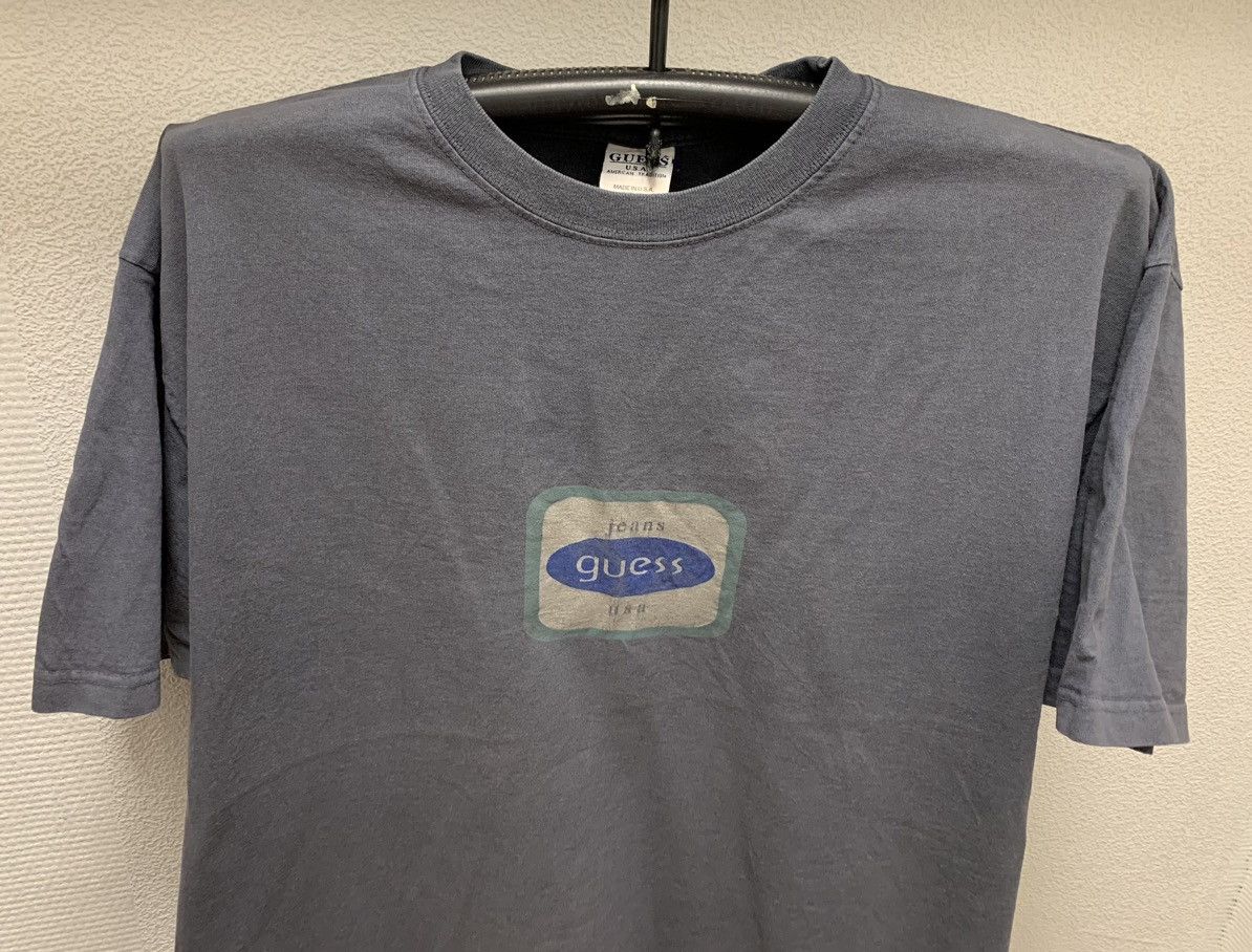 Guess Guess Made in Usa vintage 1990 t-shirt 2XL XXL JEANS Size US XXL / EU 58 / 5 - 2 Thumbnail