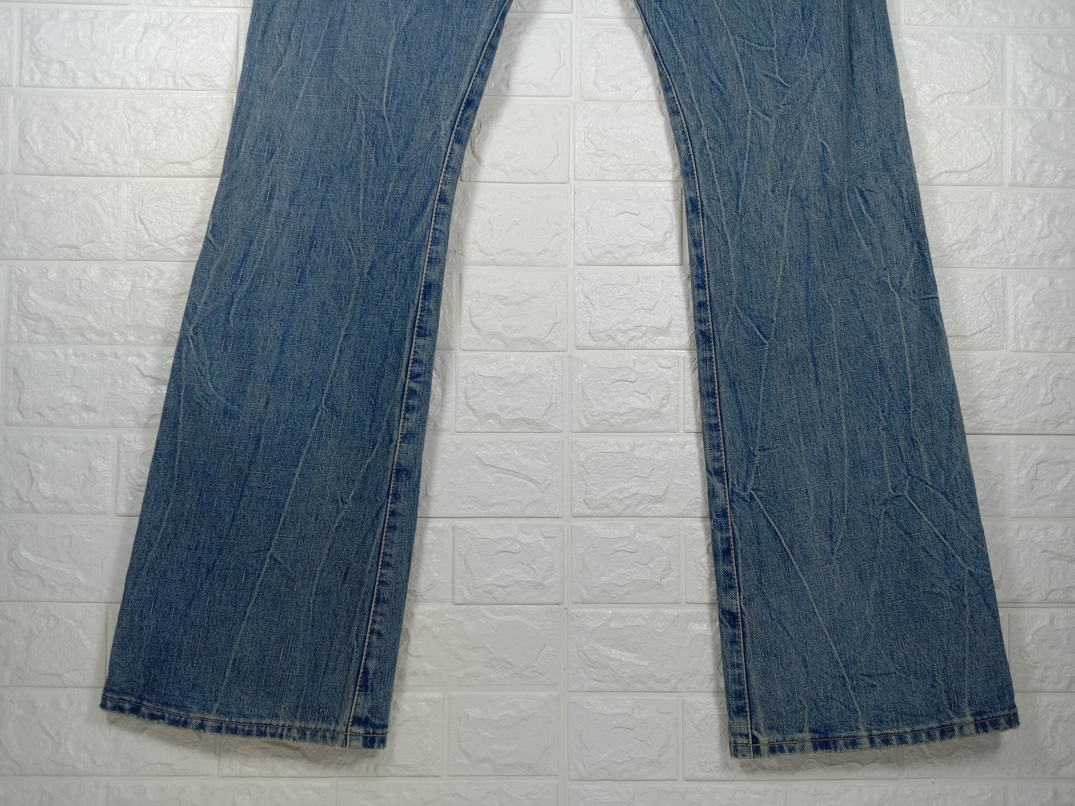 G-Star Vintage G Star Raw Faded Blue Flare Jeans Bell Bottom Denim Size US 32 / EU 48 - 8 Thumbnail
