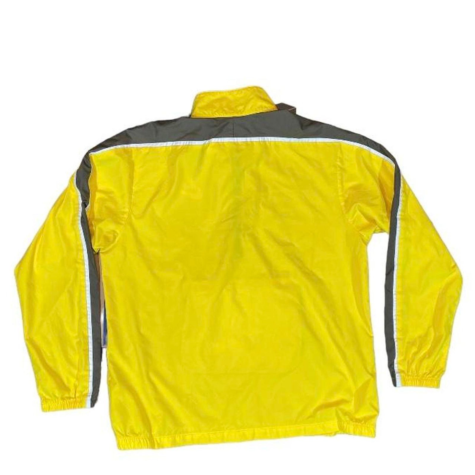 Nike 2000s nike yellow light weight wind breaker Size US XL / EU 56 / 4 - 4 Thumbnail