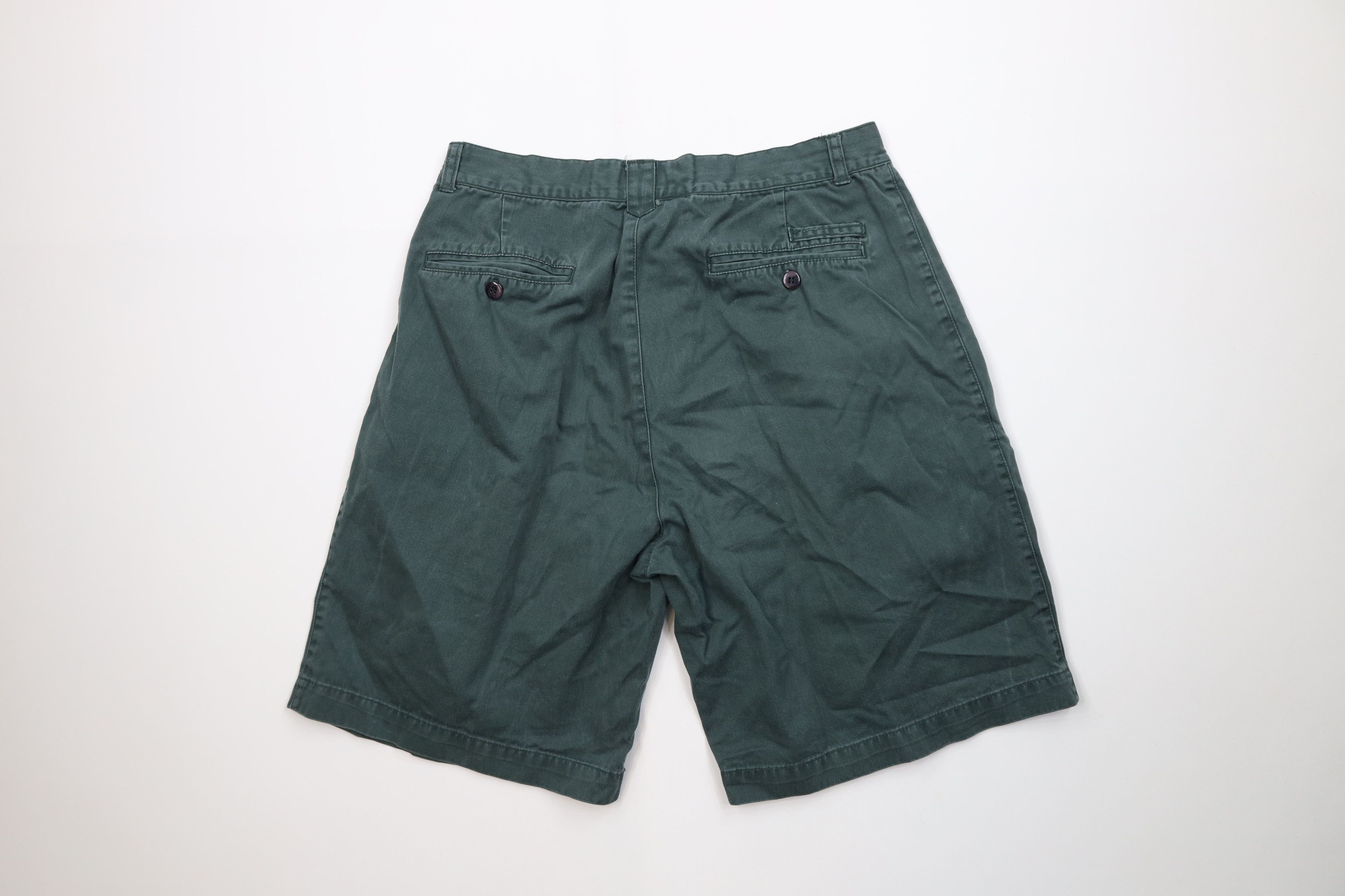 Vintage Vintage 90s Streetwear Golfing Chino Shorts Green Cotton Size US 32 / EU 48 - 8 Thumbnail