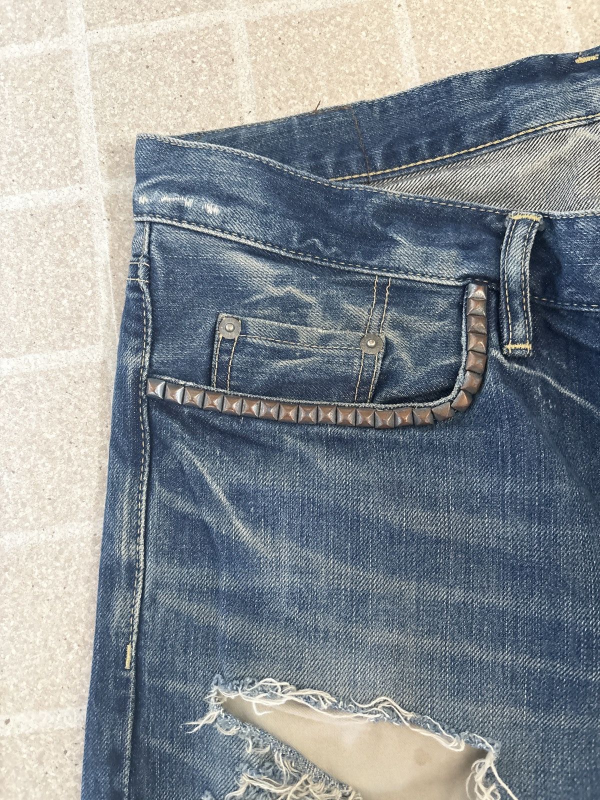 Hysteric Glamour Hysteric ripped jeans Size US 32 / EU 48 - 12 Thumbnail