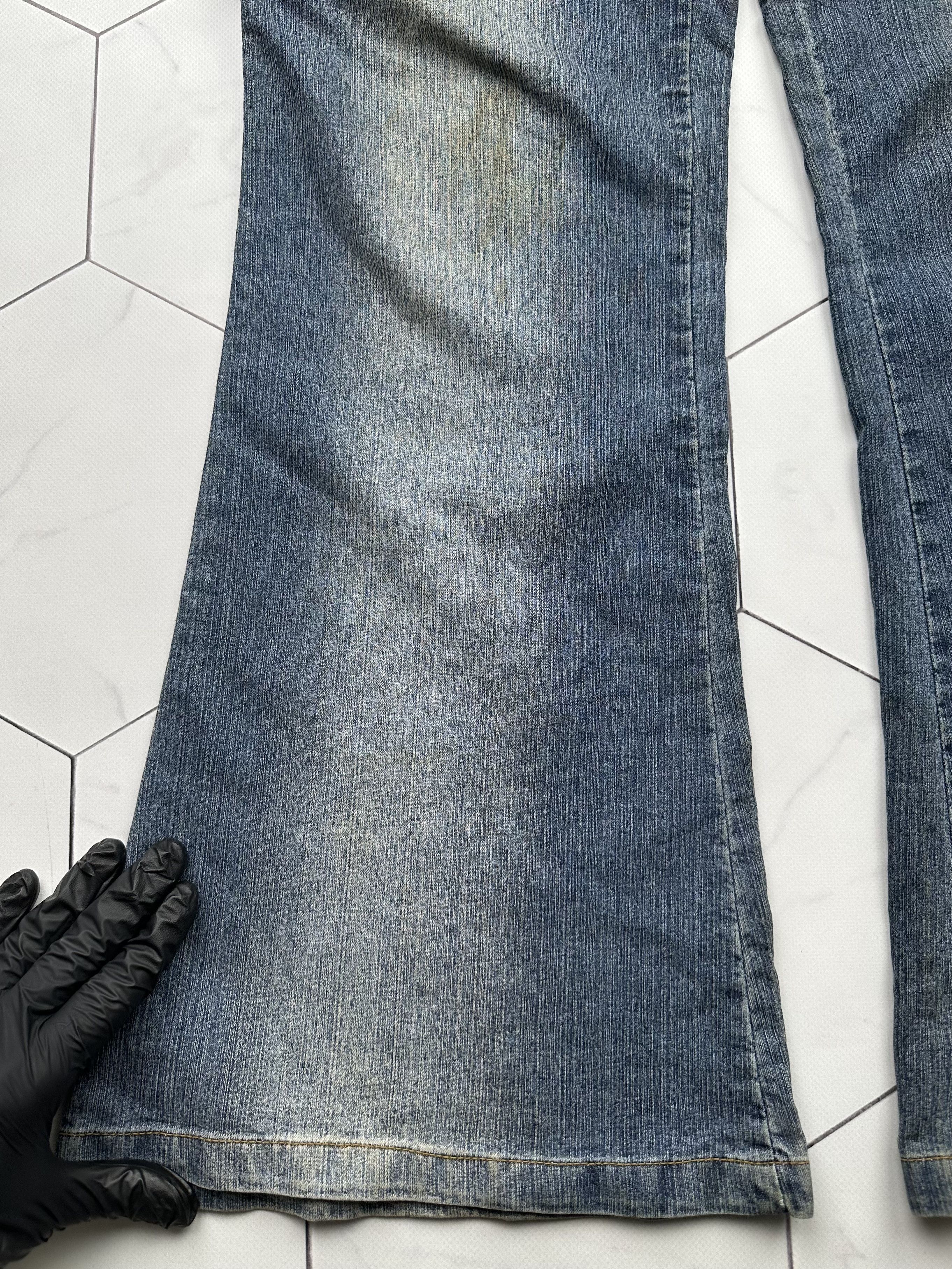 Japanese Brand Vintage Bondage Flare Jeans (B398)E2 Size US 32 / EU 48 - 6 Thumbnail