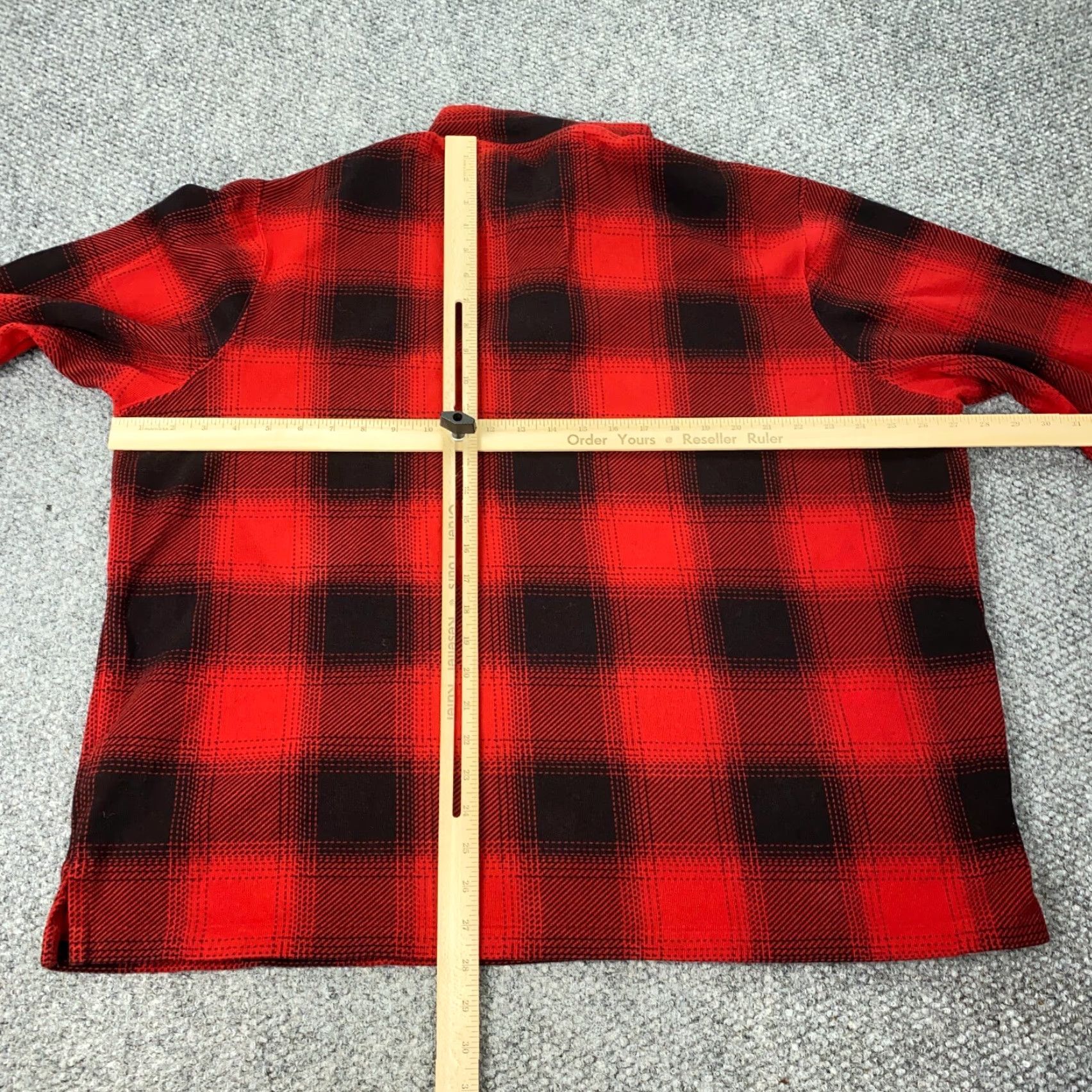 Polo Ralph Lauren VINTAGE Polo Ralph Lauren Pullover Sweatshirt Men 2XL Red Buffalo Plaid 1/4 Zip Outdoor Fall Spring Size US XXL / EU 58 / 5 - 6 Thumbnail