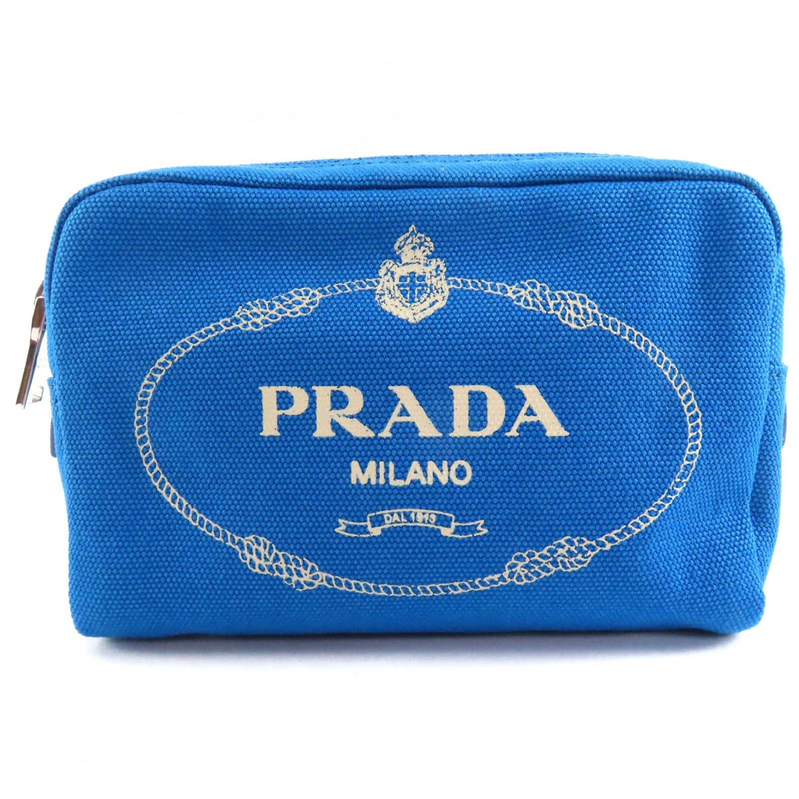 Prada Prada CANAPALOGO Canvas Pouch Others Other 1NA021 DUTY FREE for USA