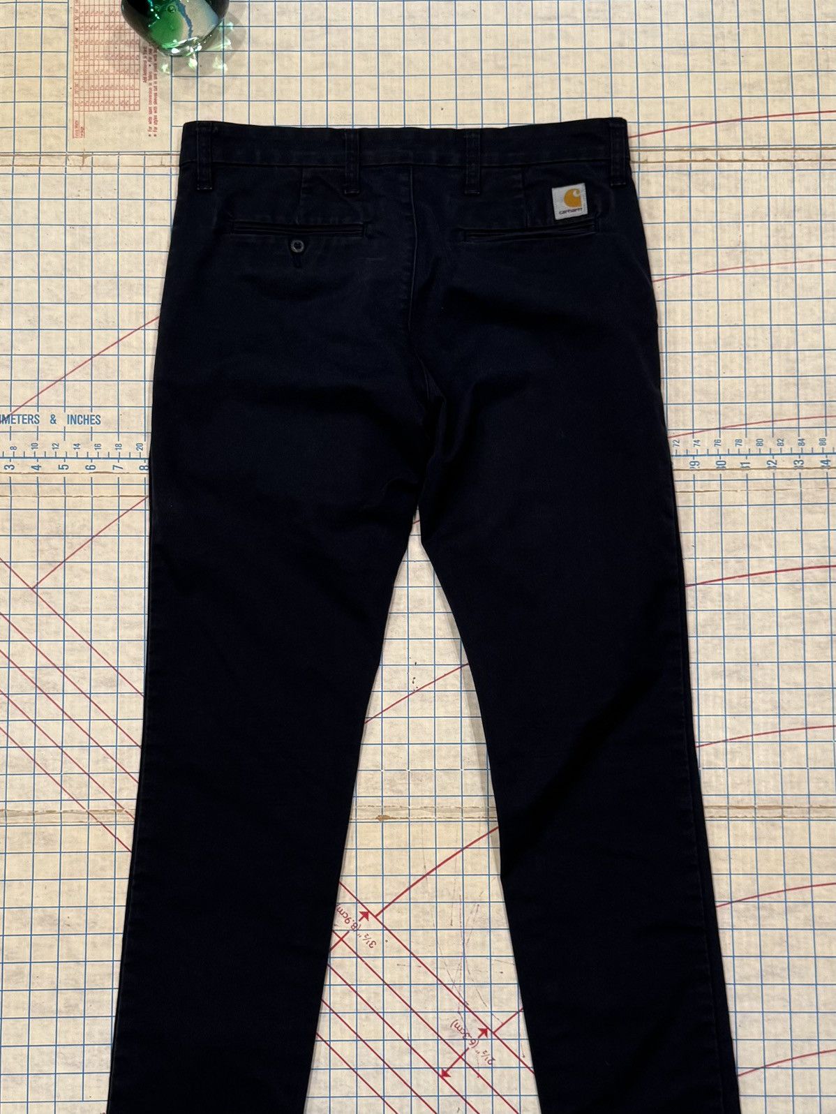 Carhartt Wip Carhartt WIP Sid Pant Mens Size 33 Navy Blue Size US 33 - 11 Thumbnail