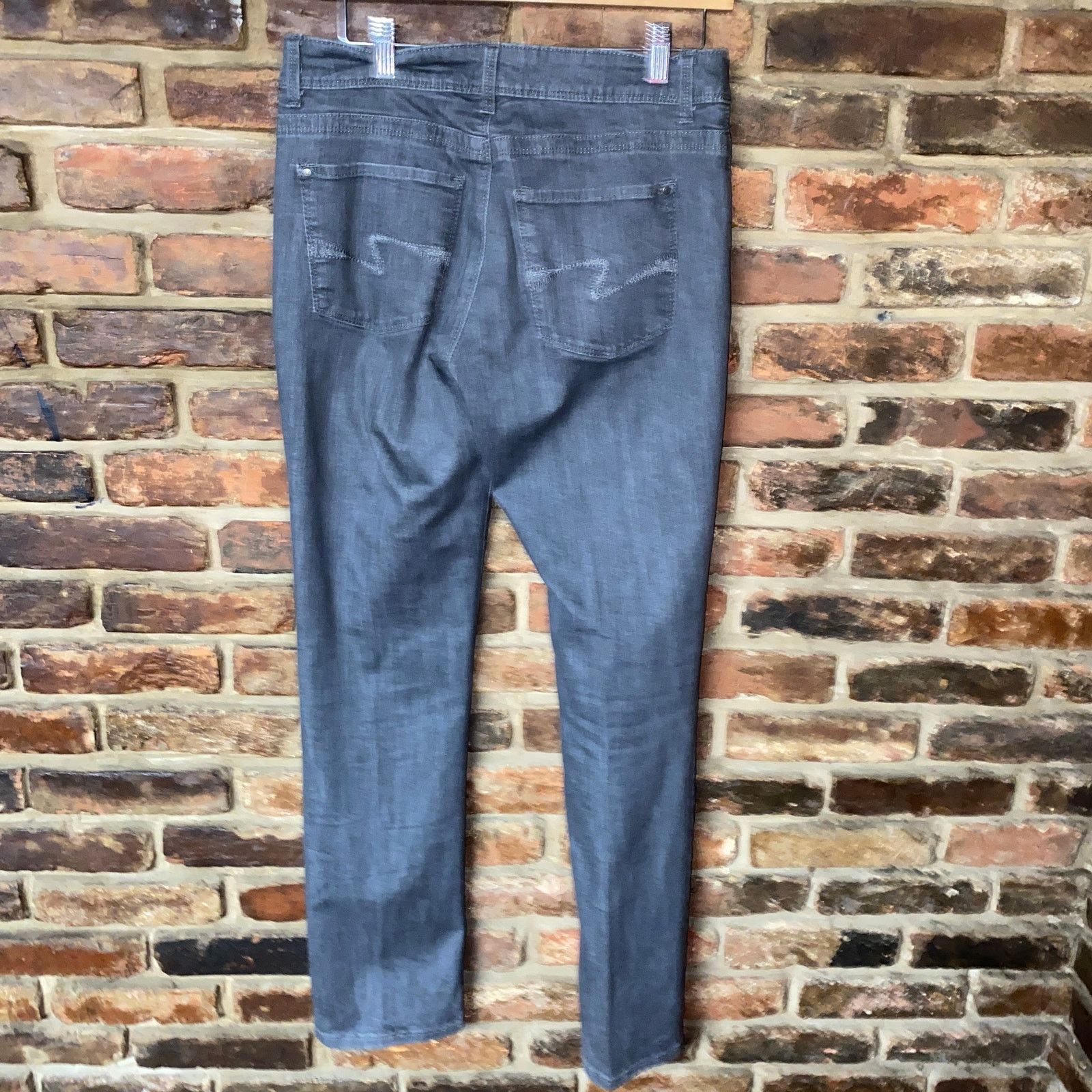 Lee Lee Gray Wash Denim Perfect Fit Skinny Jeans Women's Size 8 Size 30" / US 8 / IT 44 - 4 Thumbnail