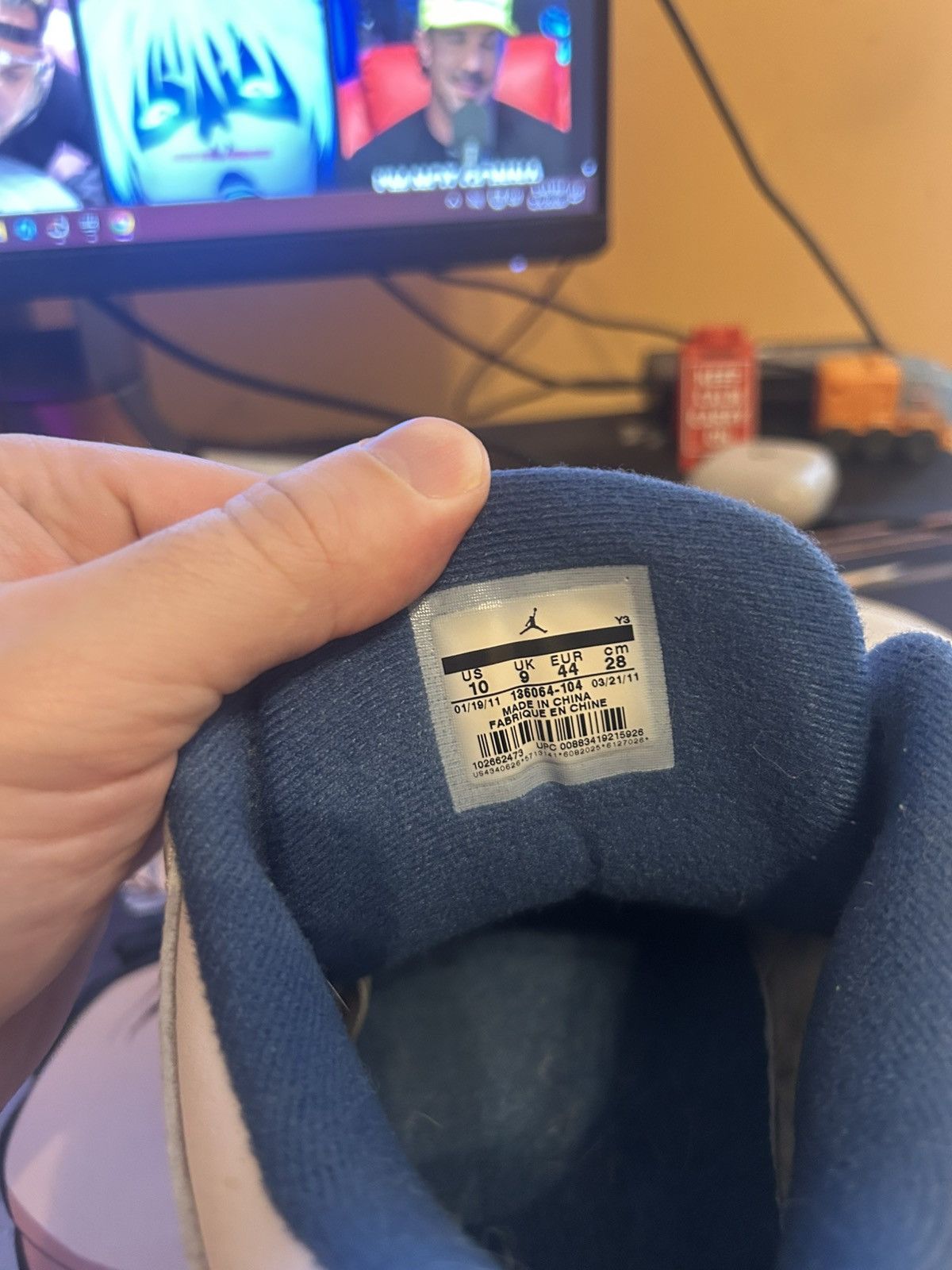 Nike Jordan 3 true blue Size US 9 / EU 42 - 5 Thumbnail