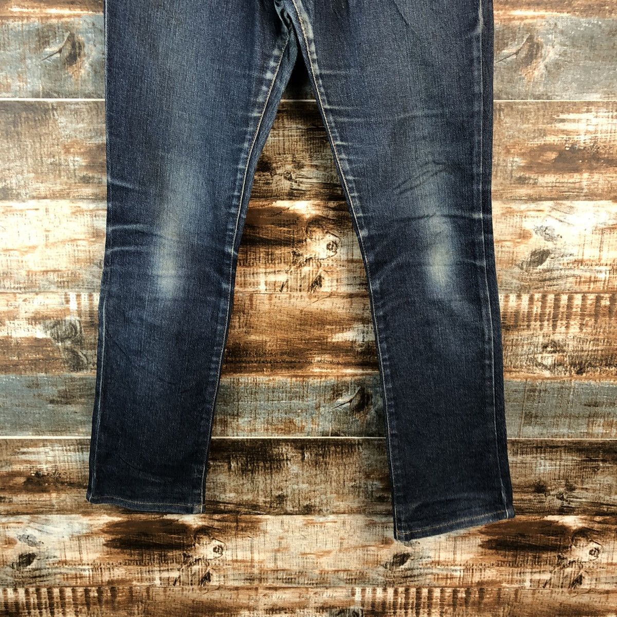 Japanese Brand X Girl Blue Denim Pants #A2140 Size US 31 - 6 Thumbnail