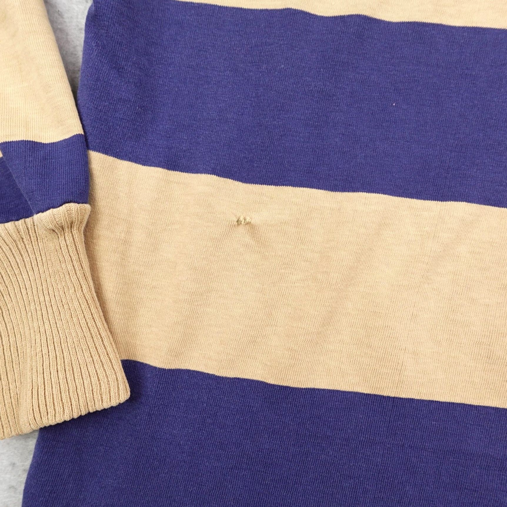 Vintage VINTAGE Threads & Wings Rugby Shirt Striped Blue San Francisco Soccer Jersey Polo Long Sleeve M Mens Size US M / EU 48-50 / 2 - 3 Thumbnail