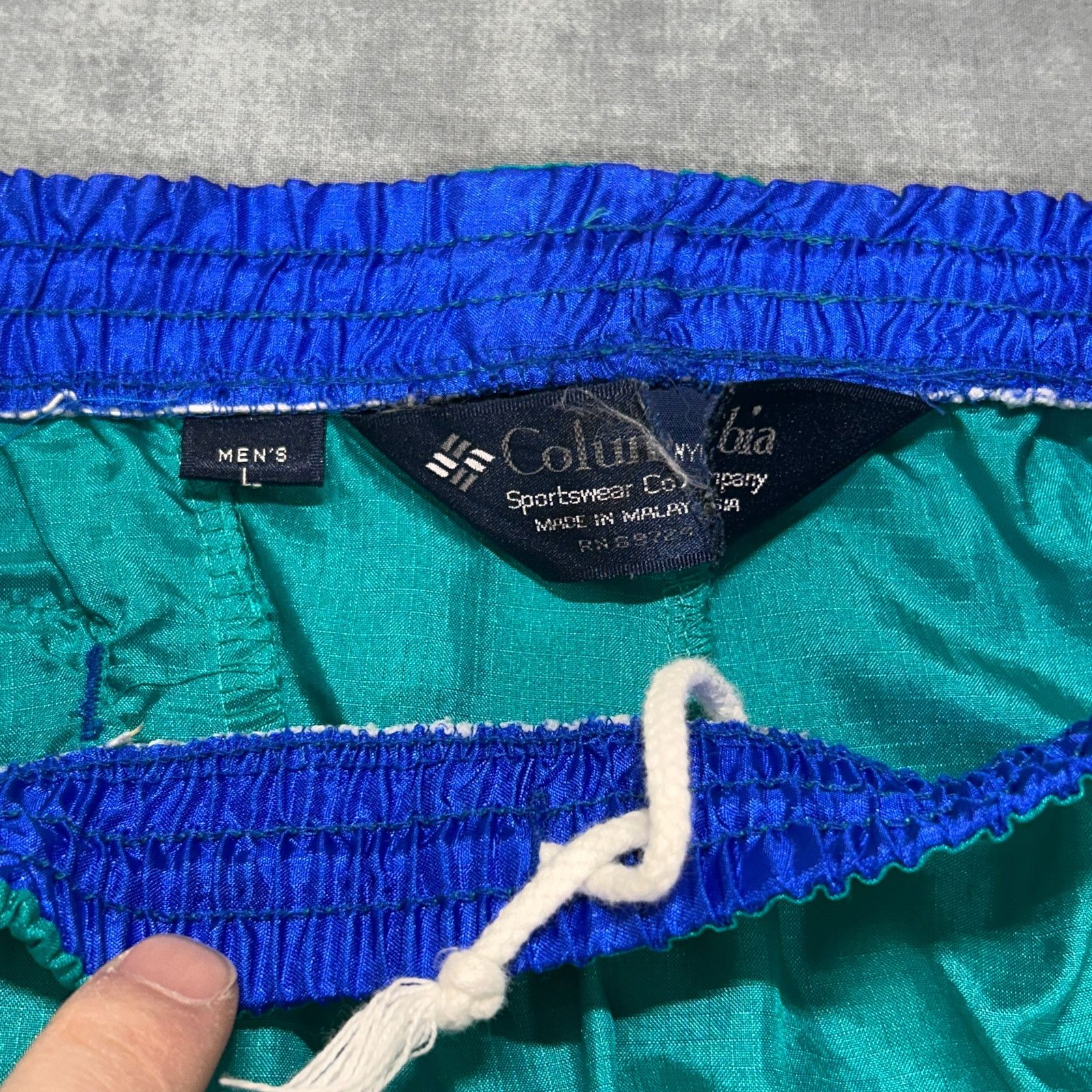 Columbia VTG 90s Columbia ripstop windbreaker retro ski pants mens L Size US 34 / EU 50 - 5 Thumbnail