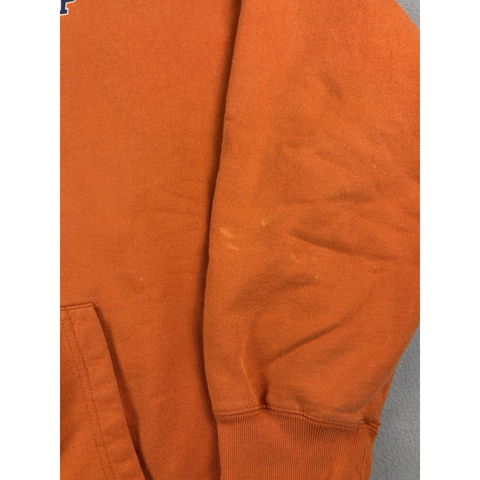 Gap VINTAGE GAP Sweatshirt Hooded Pullover XL Orange Logo 90s Mens Size US XL / EU 56 / 4 - 3 Thumbnail